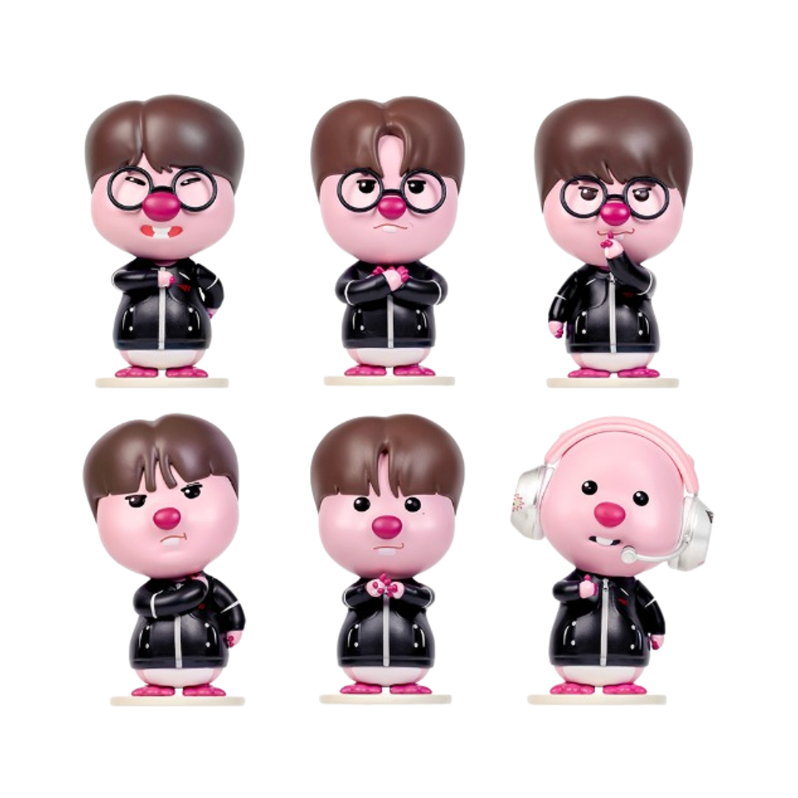 티원 x 잔망 루피 박스 피규어 미개봉 랜덤박스 (1개입)(T1 x Zanmang Loopy Box Figure Sealed Case (1 Blind Box))