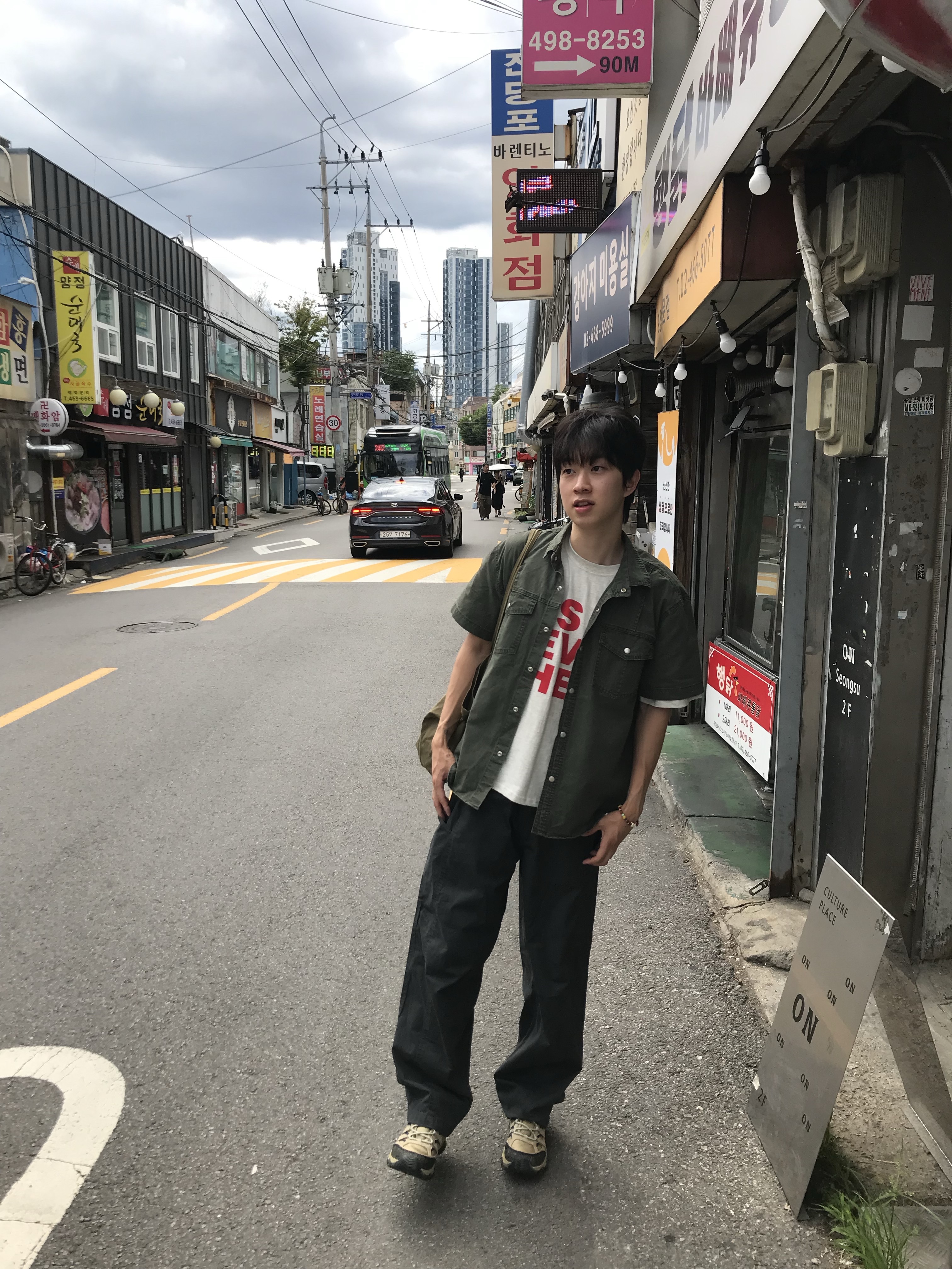 Merrell x Khakis Moab 3 Khaki 착용 스타일
