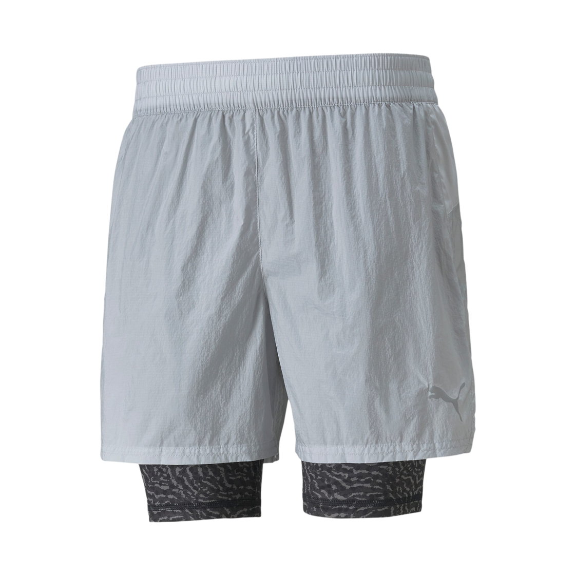 푸마 FSTR 투인원 우븐 5인치 쇼츠 하버 미스트(Puma FSTR 2-in-1 Woven 5 Inch Shorts Harbor Mist) - 1