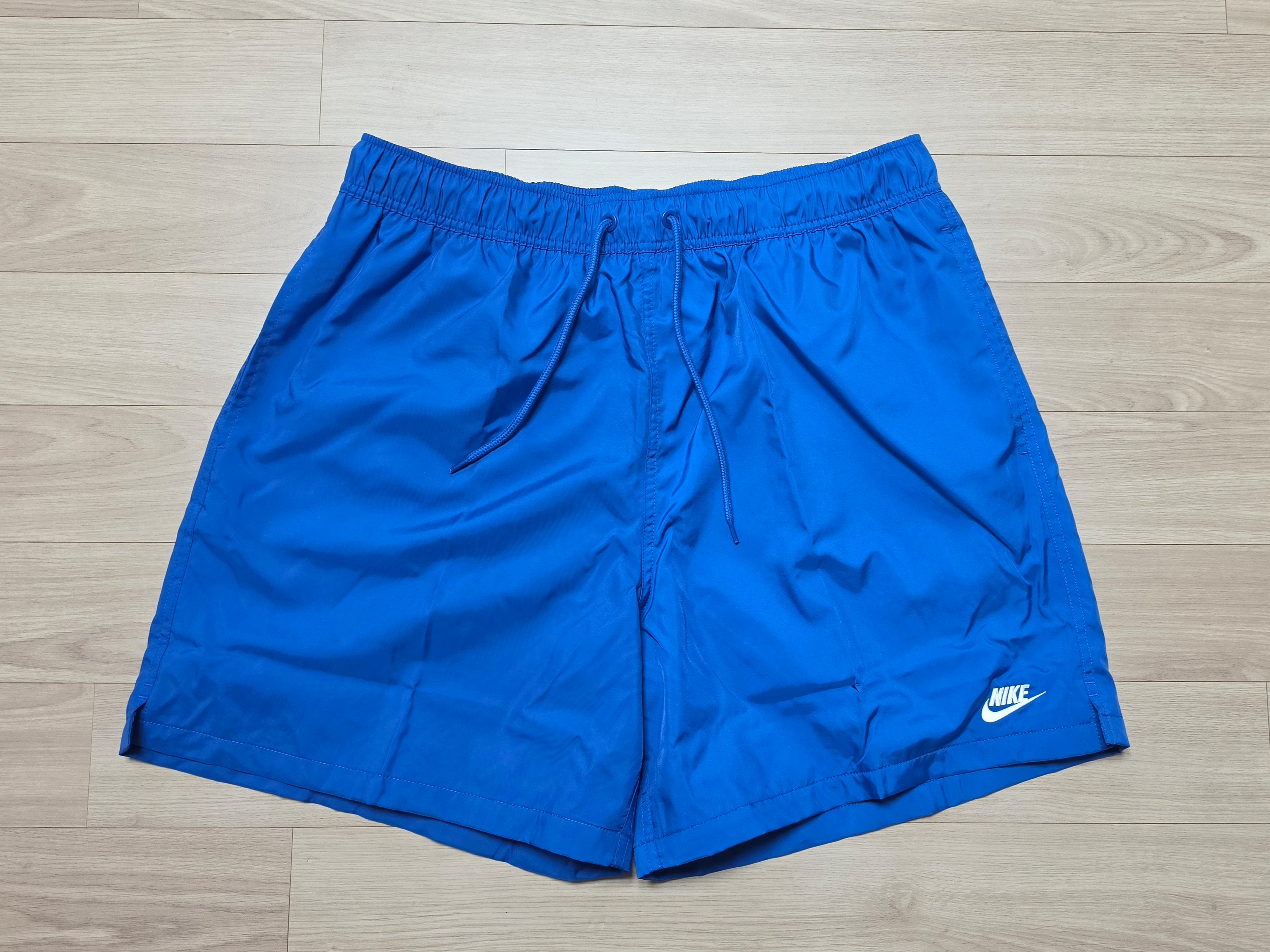Nike Club Woven Flow Shorts Game Royal - Asia 착용 스타일 - 1