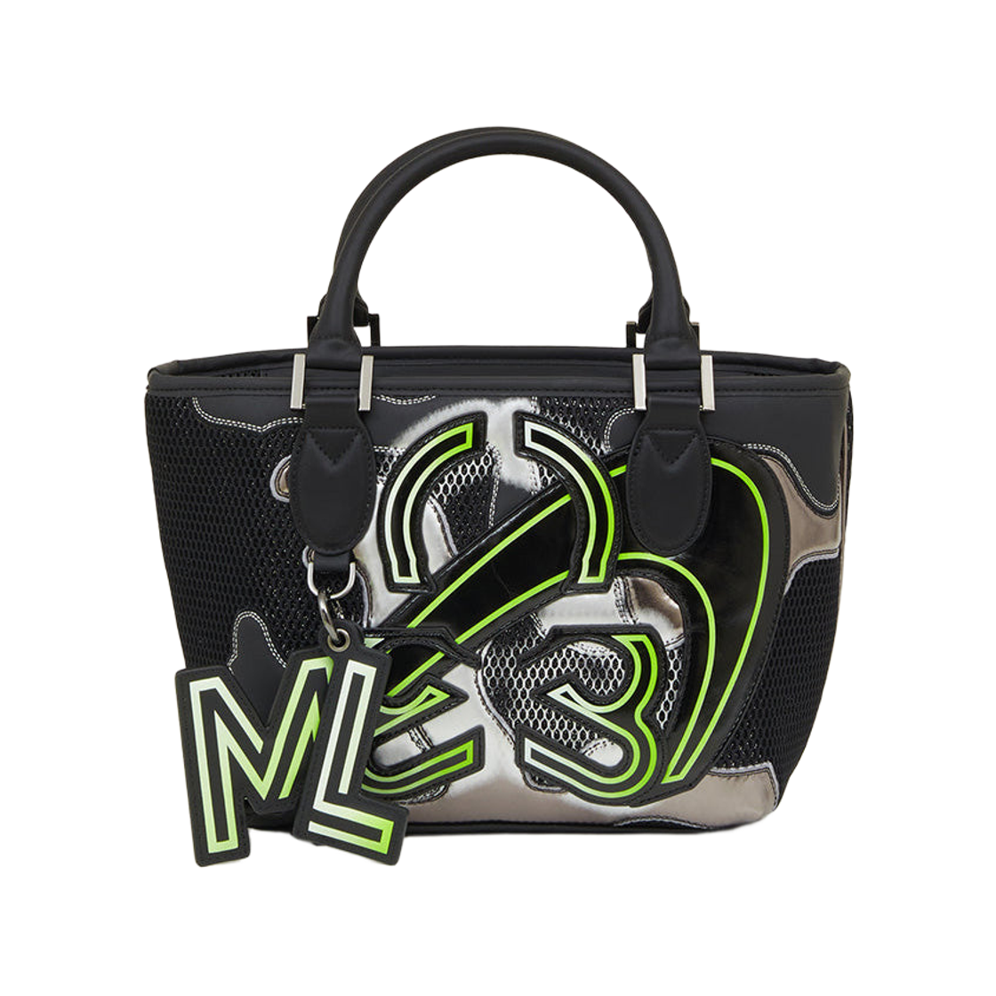 MLS-6A-SB22 Mark & Lona Nitro Camo Paneled Cart Bag Black