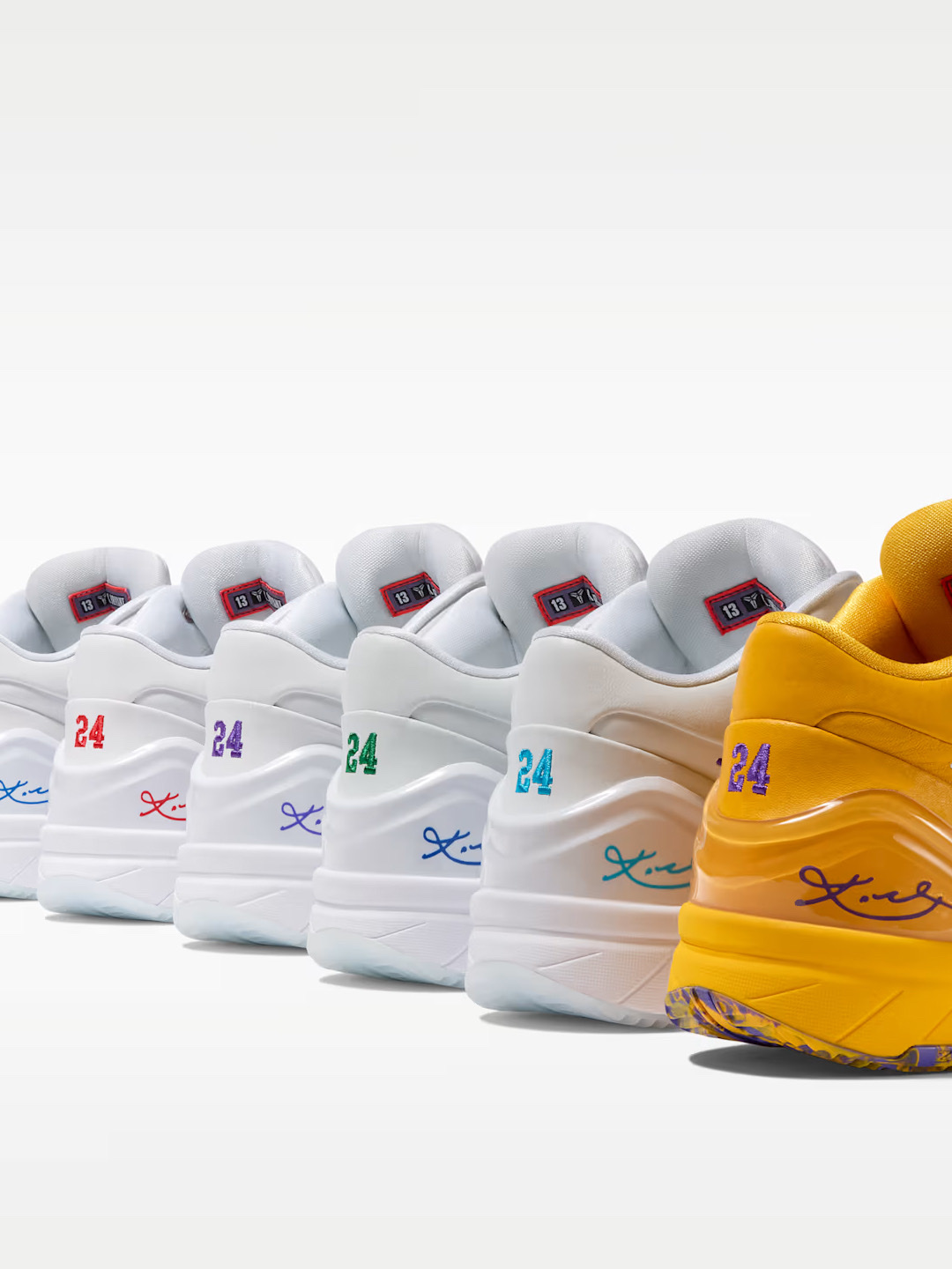Nike Kobe 4 Protro Draft Pack Gold Purple (Opened Case), Nike Kobe 4 Protro Draft Pack #13 (Opened Case) μ°©μ© μ€νμΌ - 4