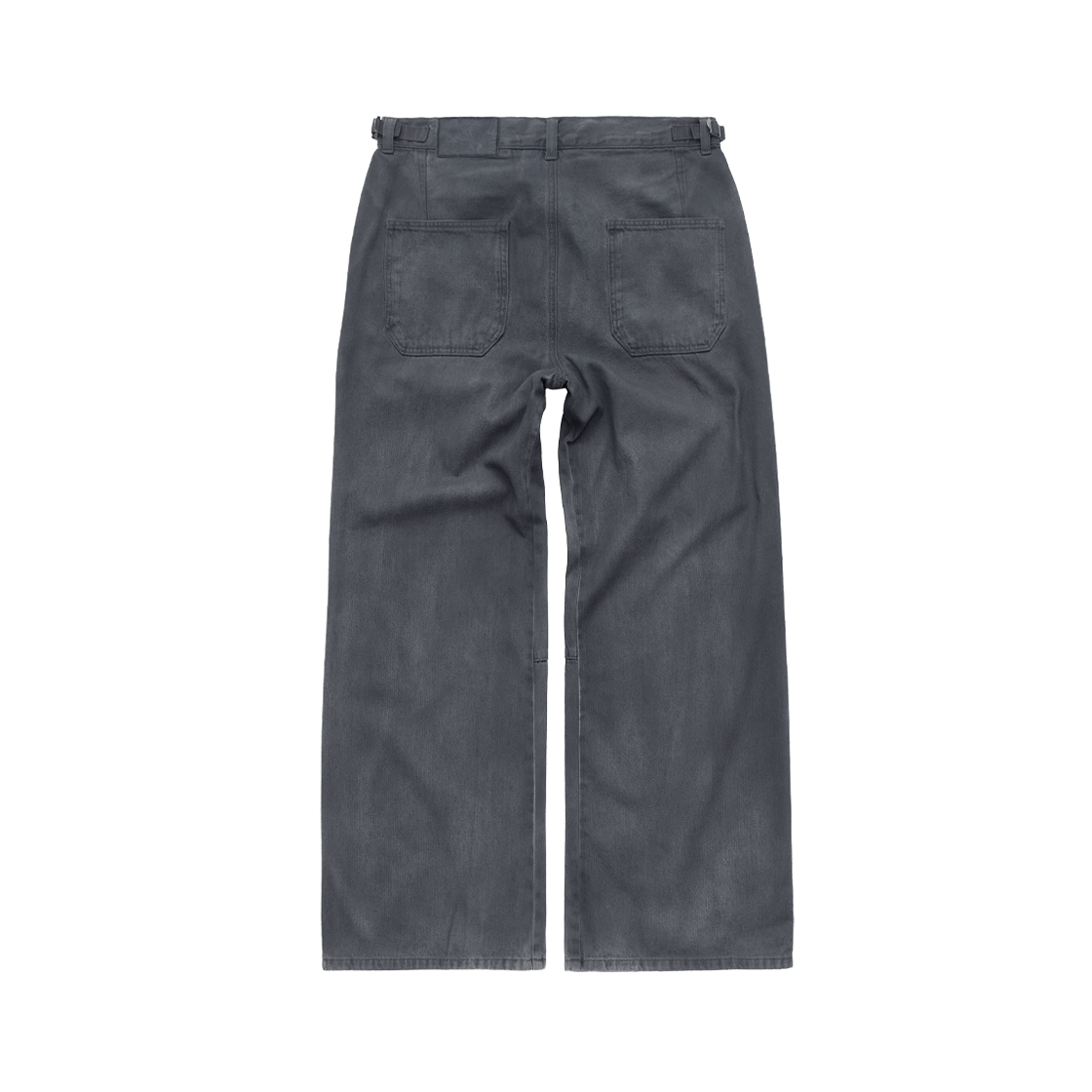 폴리테루 코티드 고시마 데님 팬츠 (매트 코티드) 블루(Polyteru Coated Gosima Denim Pants (Matt Coated) Blue) - 2