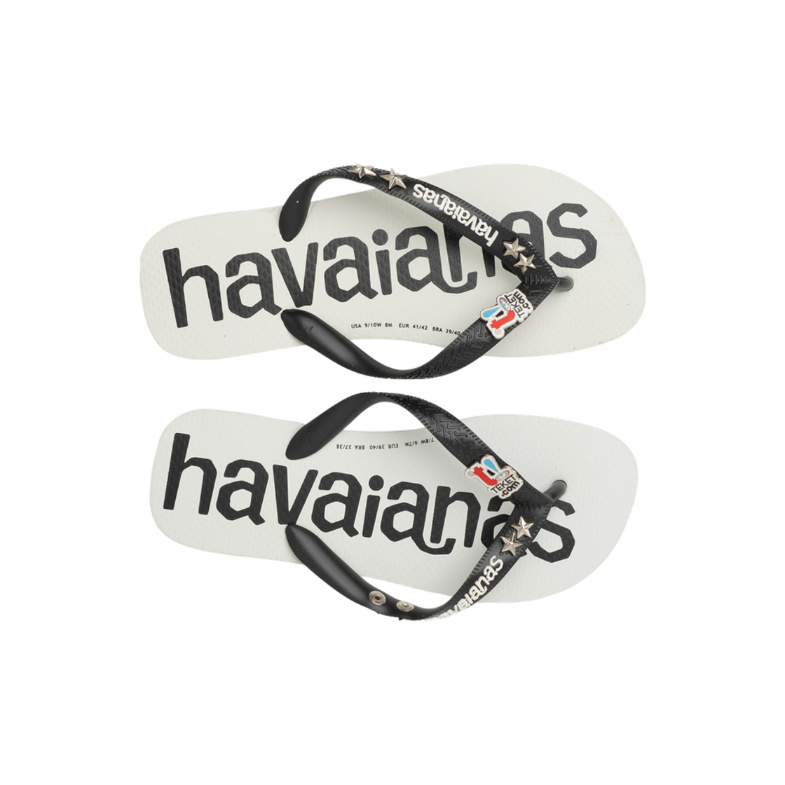 하바이아나스 x 테켓 플립 플랍 화이트(Havaianas x Teket Flip Flop White) - 2
