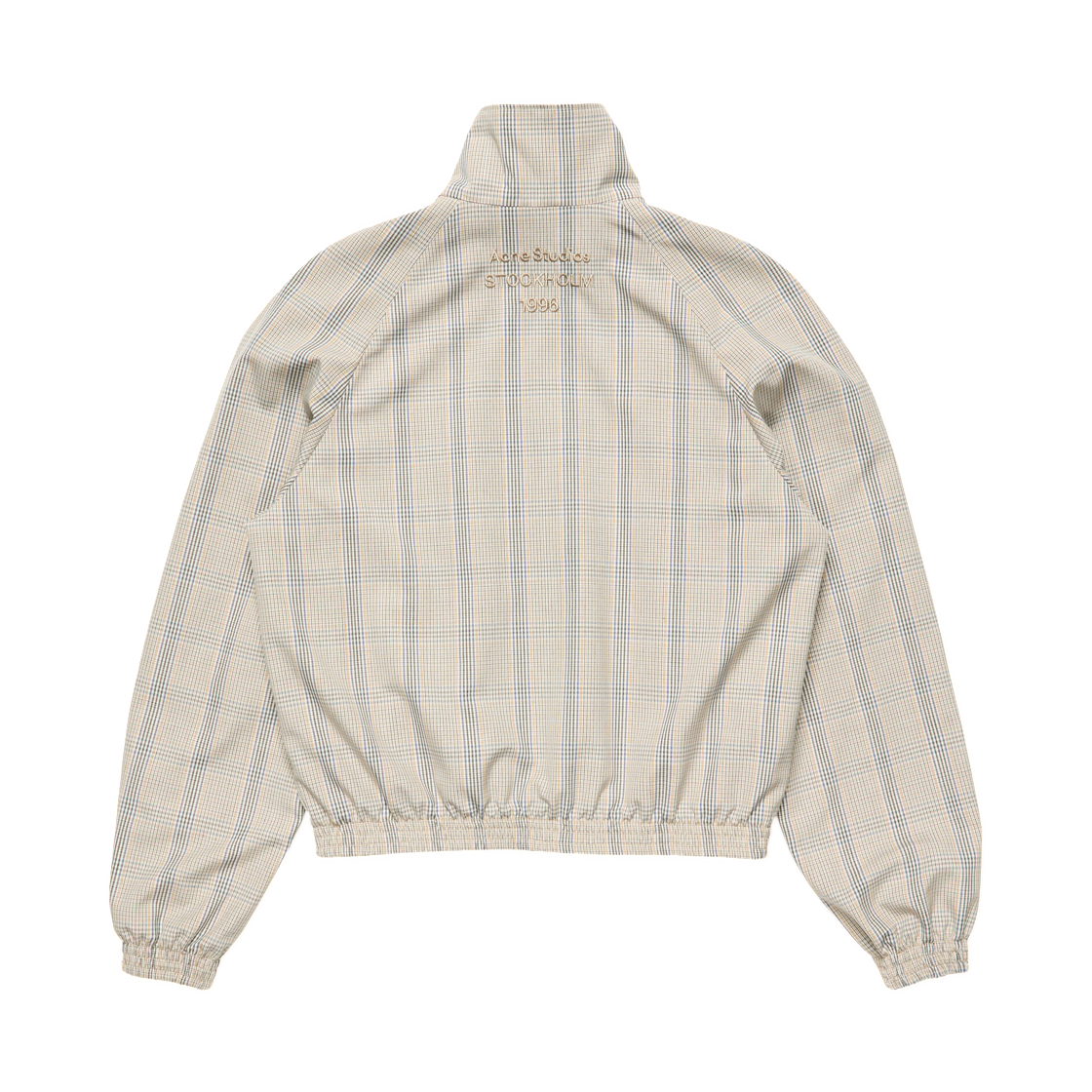 (W) 아크네 스튜디오 라이트웨이트 체크 자켓 브라운 블루((W) Acne Studios Lightweight Check Jacket Brown Blue) - 2