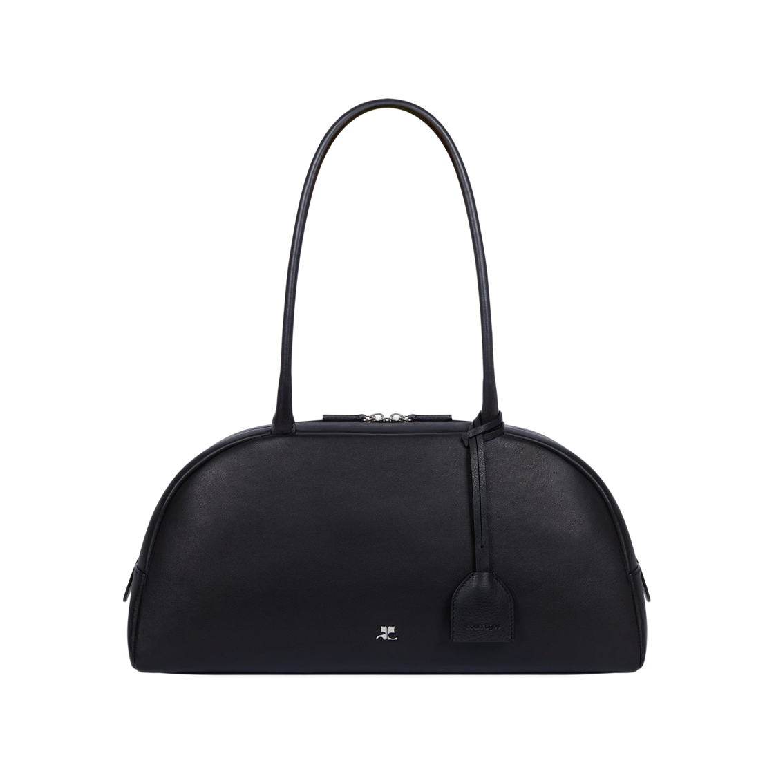 꾸레쥬 먼데이 레더백 블랙(Courreges Monday Leather Bag Black)