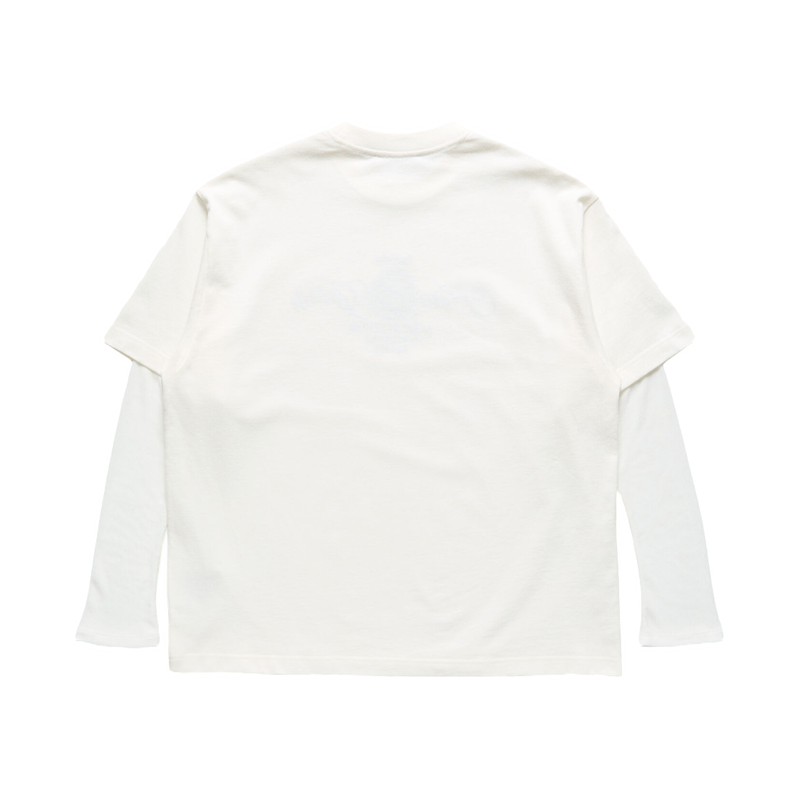 (W) 아크네 스튜디오 자수 티셔츠 오프 화이트 에크루((W) Acne Studios Embroidered T-Shirt Off White Ecru) - 2