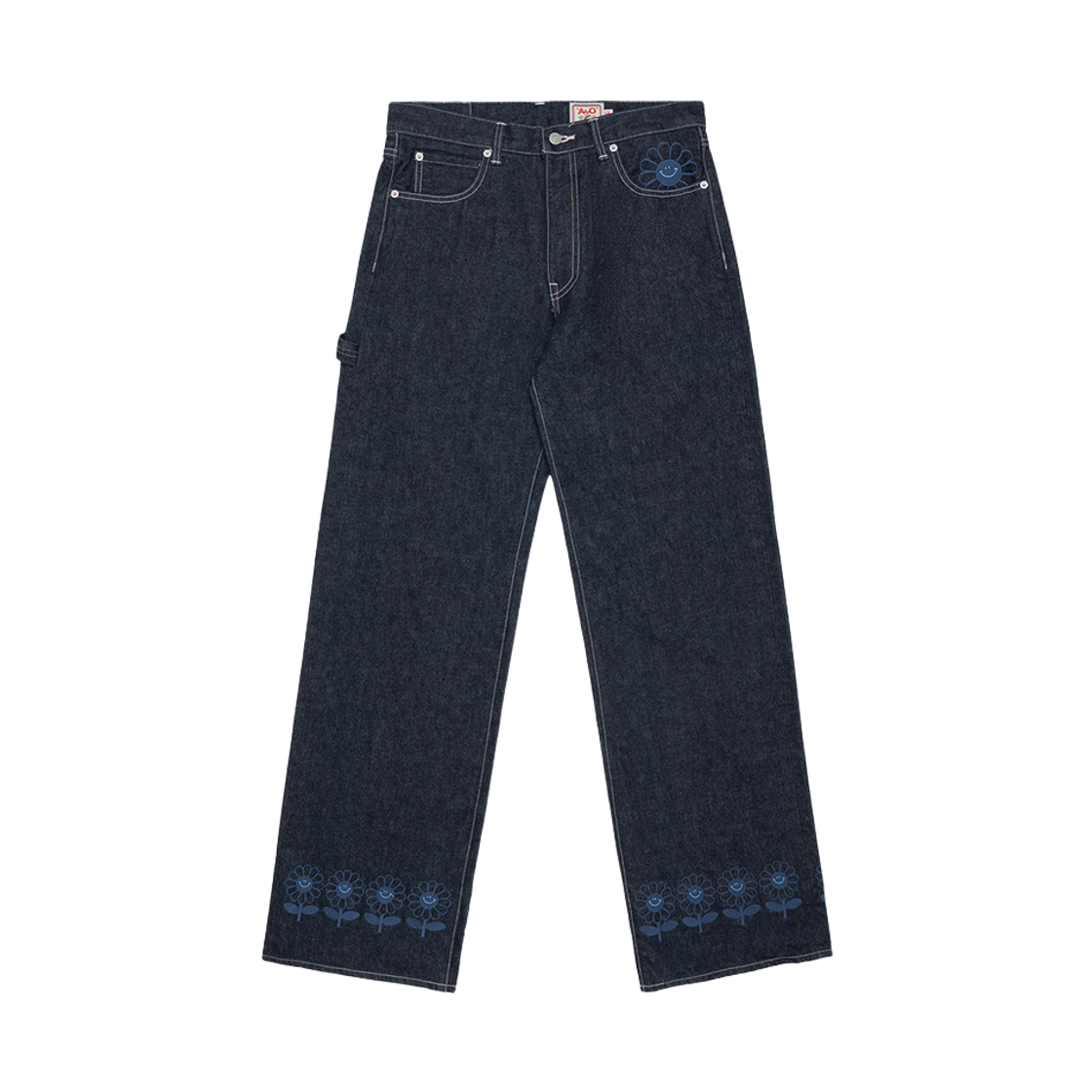 에이비오 플라워 페니 진스 원 워시(ABO Flower Penny Jeans One Wash)