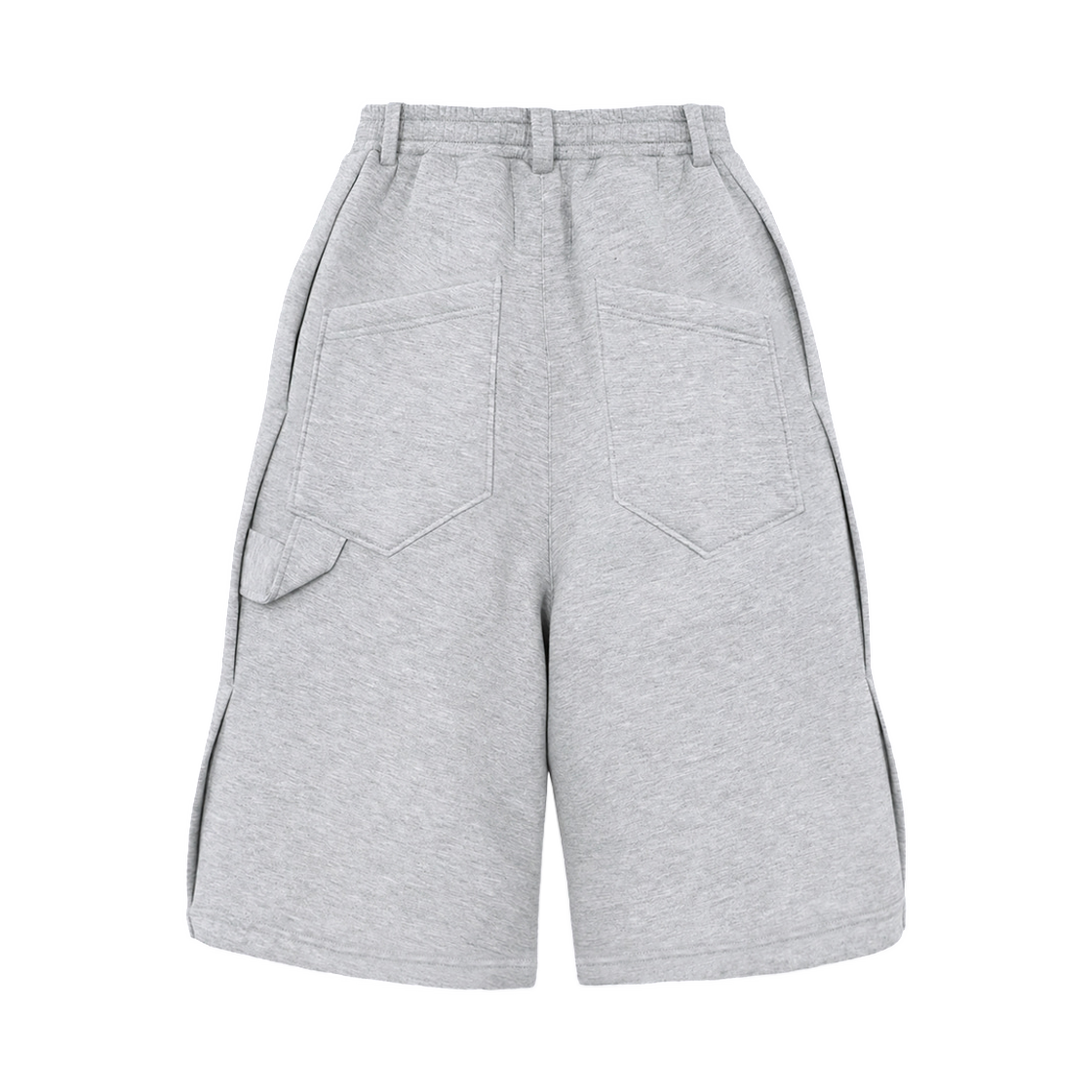카미엔 패널 버뮤다 팬츠 멜란지 그레이(Kamien Panel Bermuda Pants Melange Gray) - 2