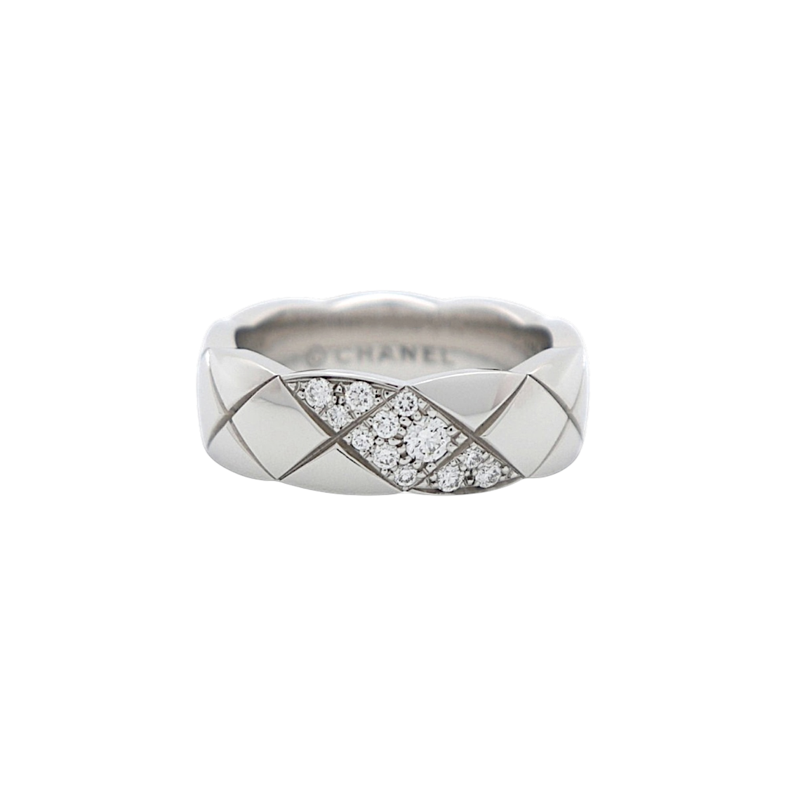IT2KN6VG5IVN Chanel Coco Crush Ring Diamond White Gold
