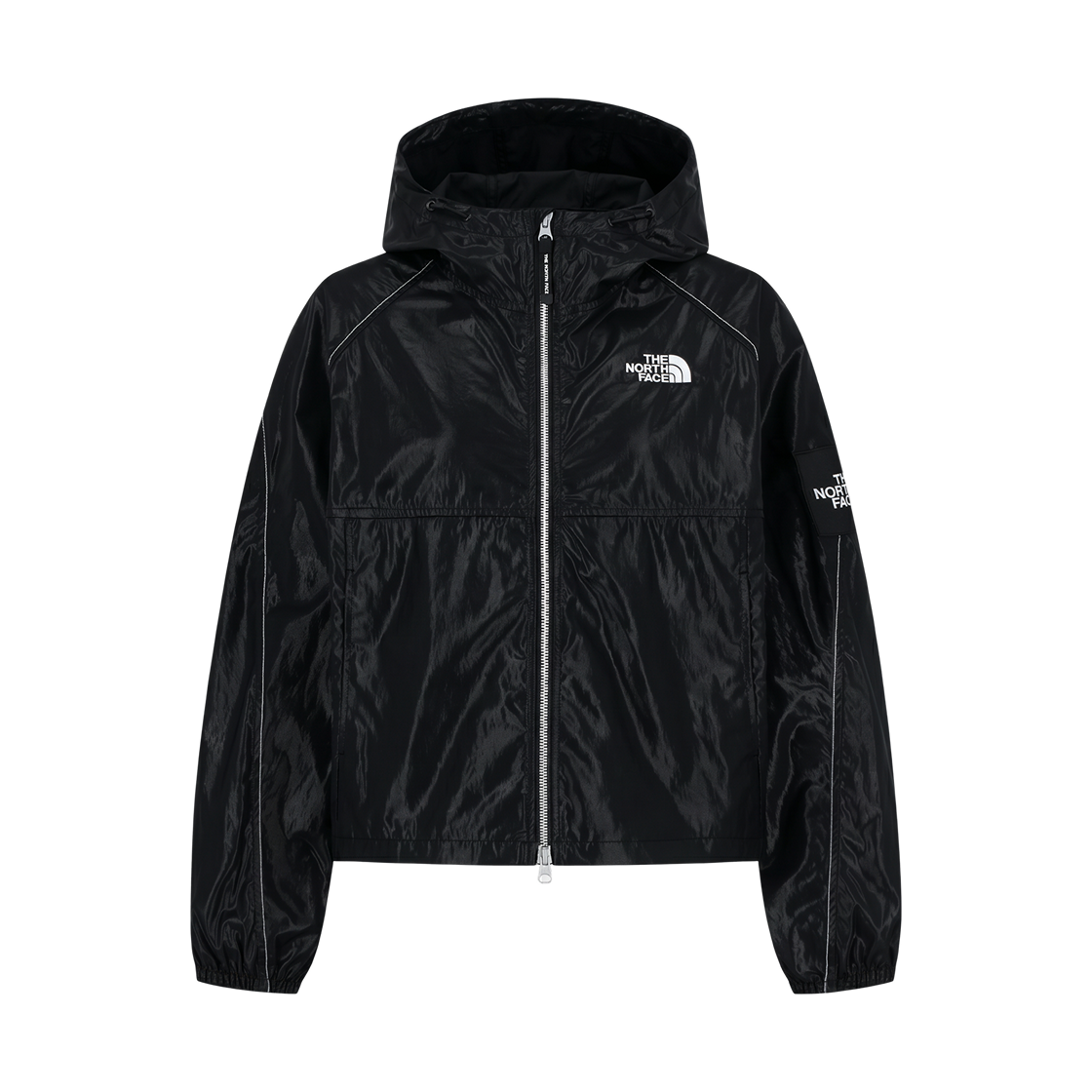 NJ3BS91J (W) The North Face White Label Novelty Olema Hoodie Black