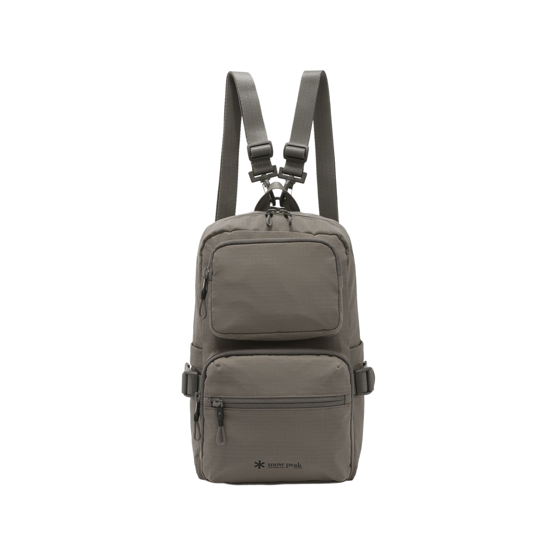 스노우 피크 듀얼 테크 스몰 백팩 다크 카키(Snow Peak Dual Tech Small Backpack Dark Khaki)