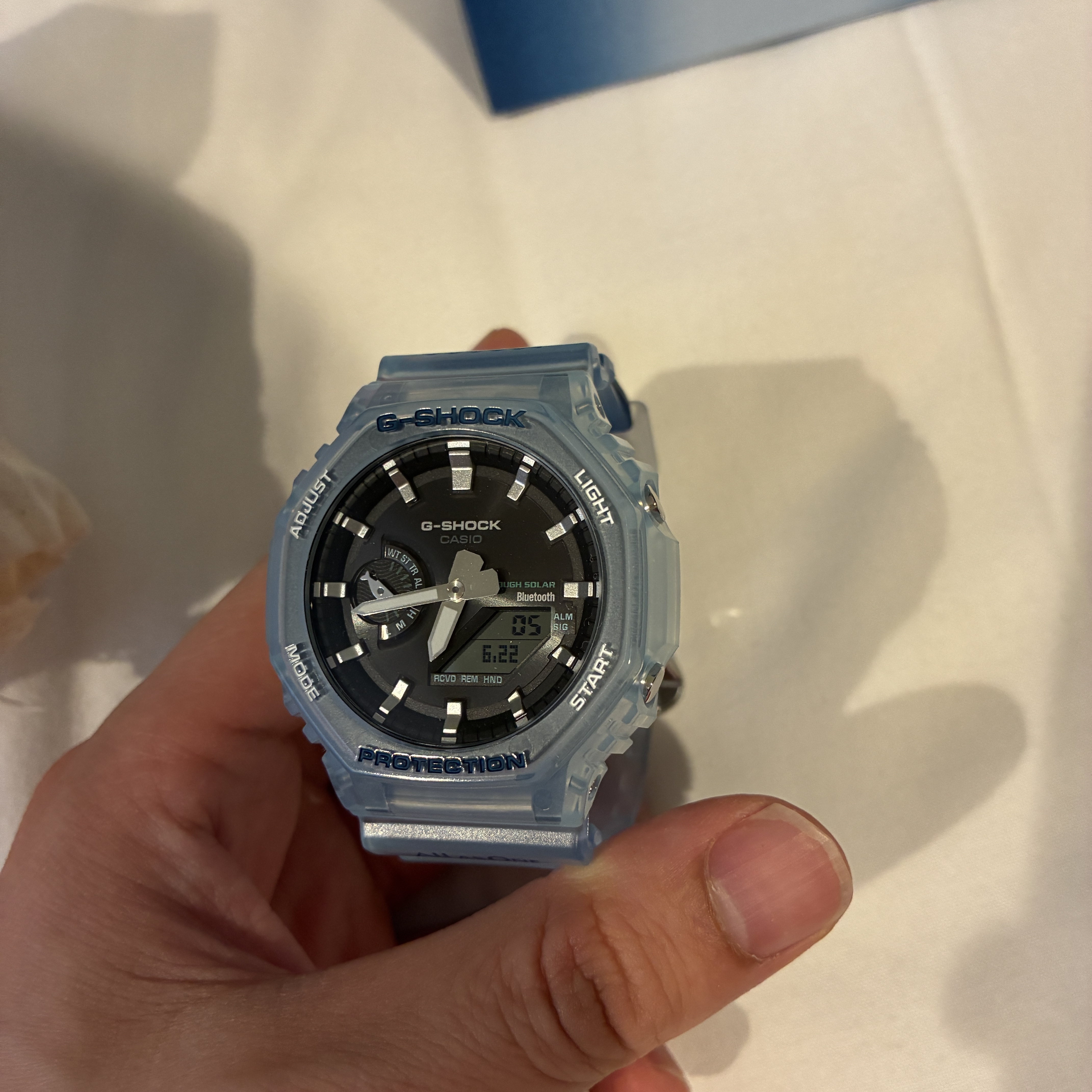 Casio G-Shock x ICERC Japan GA-B2100KB-2AJR 착용 스타일