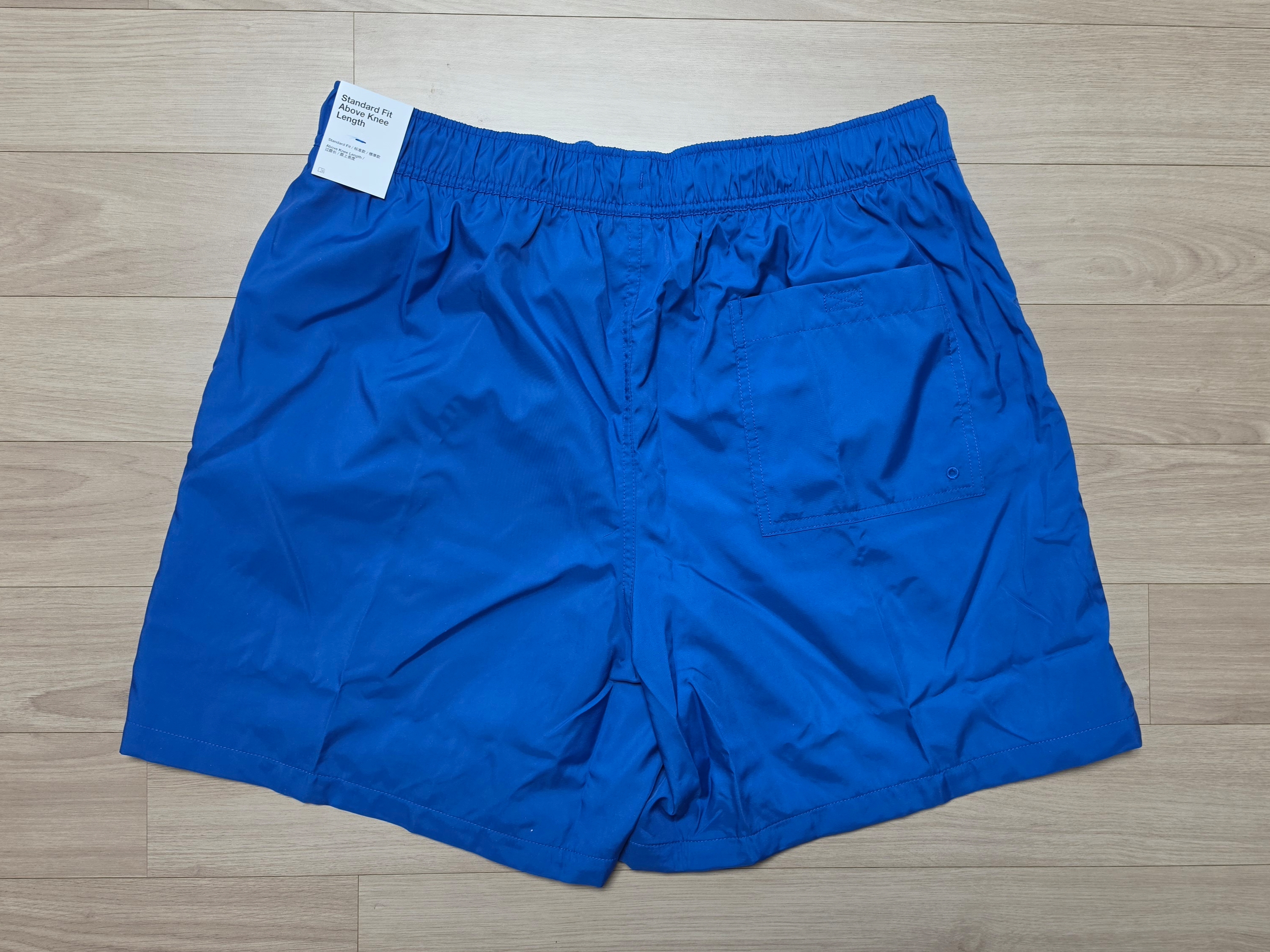 Nike Club Woven Flow Shorts Game Royal - Asia 착용 스타일 - 2