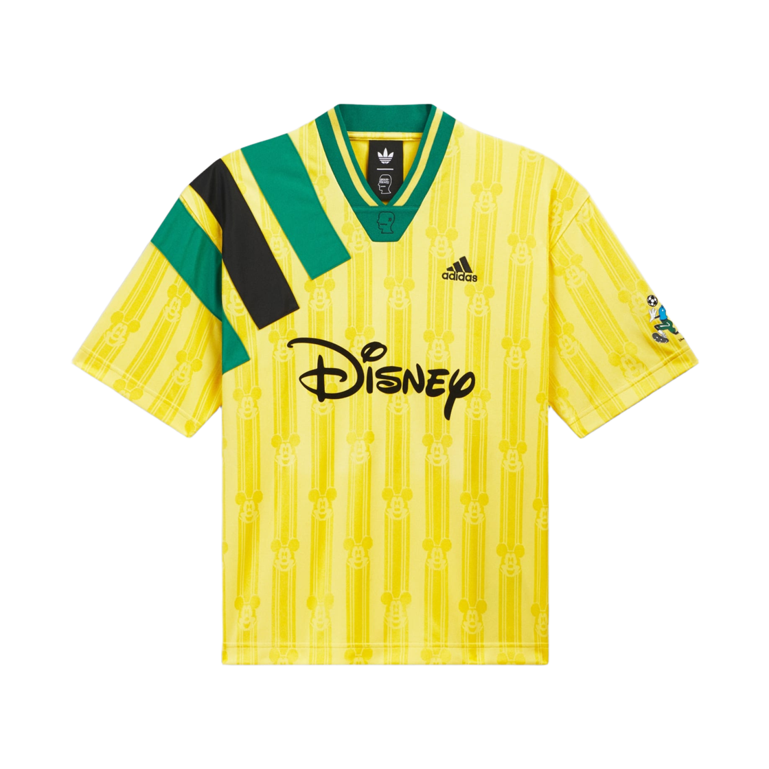 KR5195 Adidas x Brain Dead x Disney Football Jersey Bold Gold - KR Sizing