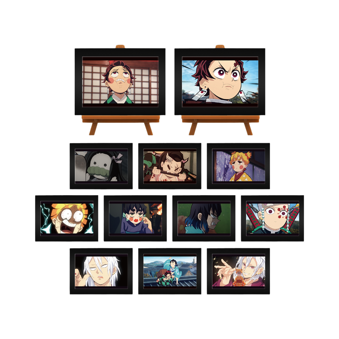 애니모어 귀멸의 칼날 트레이딩 랜덤 장면컷 포토 프레임 ver.B(Animore Demon Slayer Random Scene Photo Frame Ver.B)
