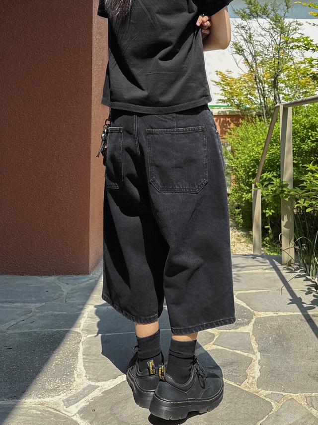 Dr. Martens Reeder Wyoming Leather Utility Shoes Black 착용 스타일 - 4