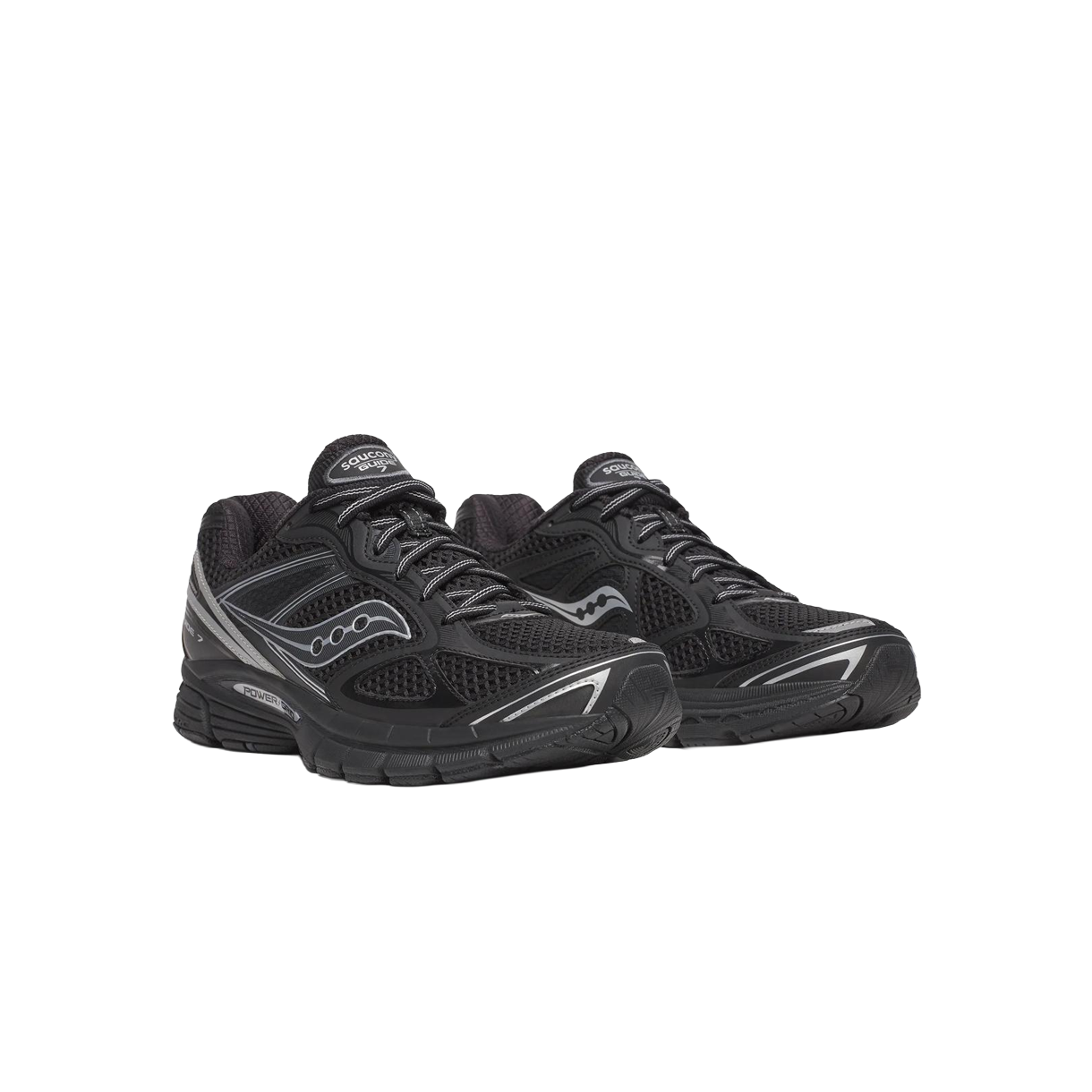 써코니 프로그리드 가이드 7 블랙 실버 - 26FW(Saucony Progrid Guide 7 Black Silver - 26FW) - 4