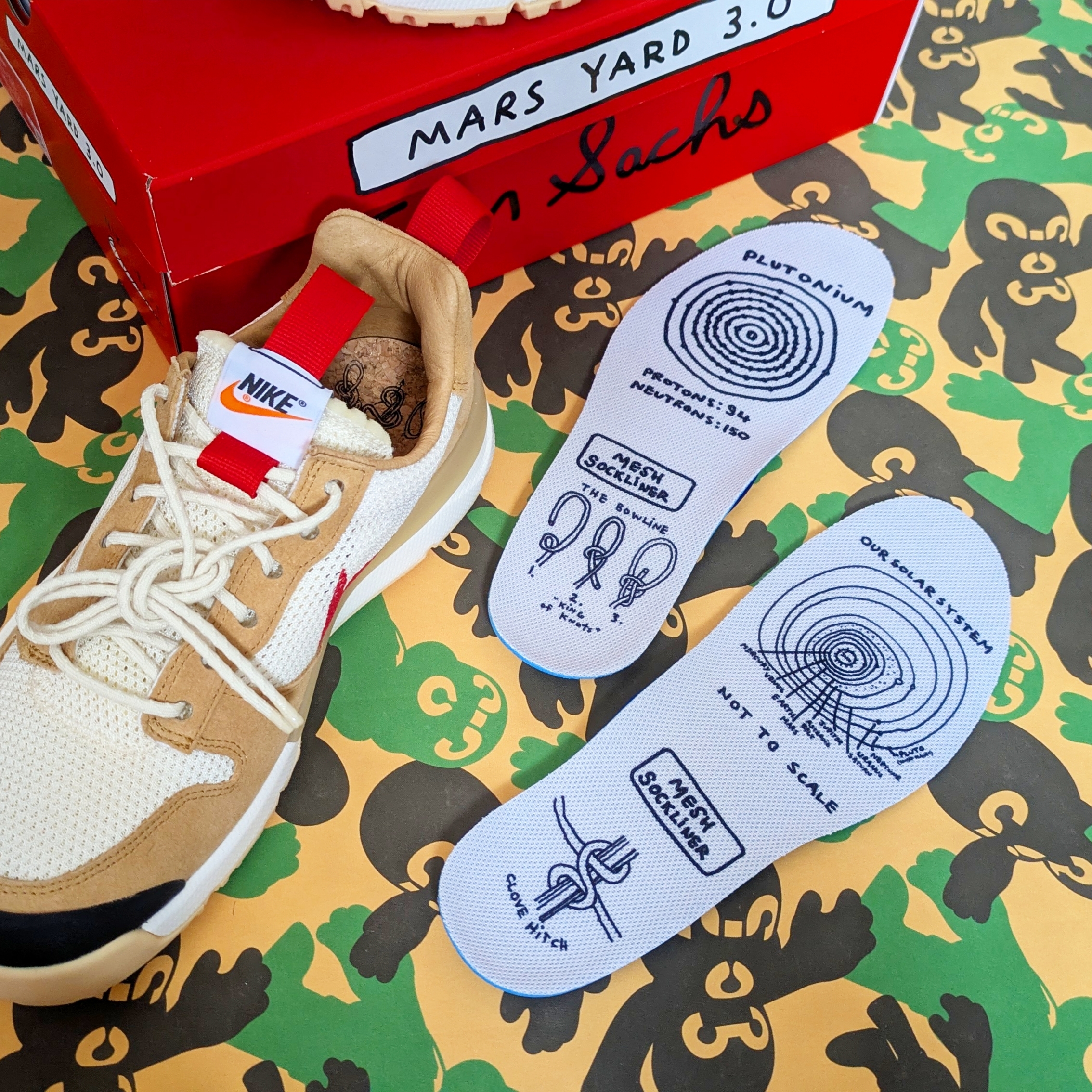 Nike x Tom Sachs Mars Yard Shoe 3.0 Space Camp 착용 스타일 - 5