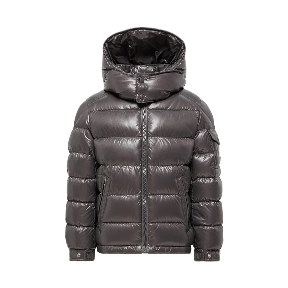 L2-954-1A12520-68950-918 (Kids) Moncler New Moncler Maya Hooded Down Jacket Dark Grey Dark Gray - 26FW