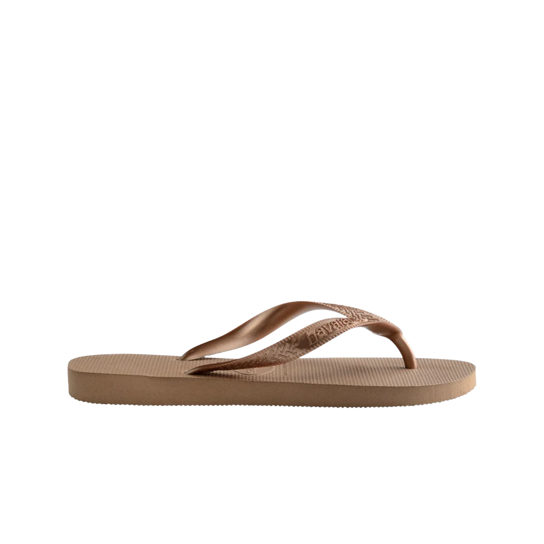 (W) 하바이아나스 탑 플립 플랍 로즈 골드((W) Havaianas Top Flip Flop Rose Gold)