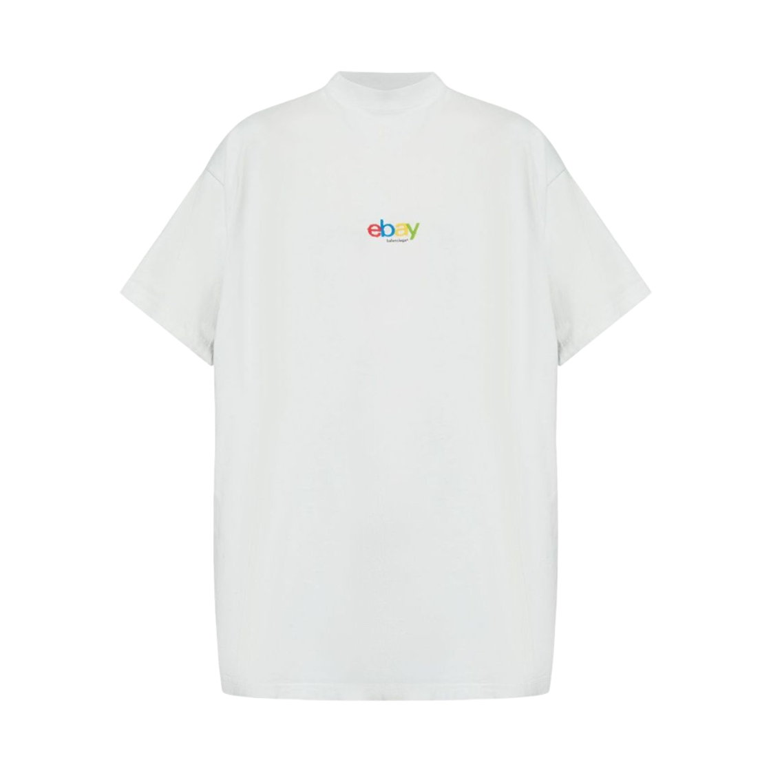 787349TRVE89012 Balenciaga Ebay Oversized T-Shirt White