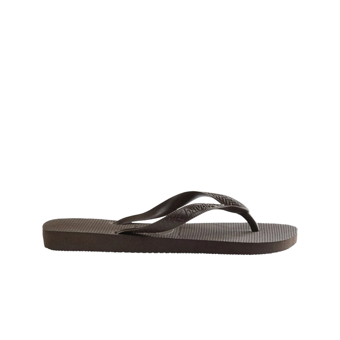 (W) 하바이아나스 탑 플립 플랍 다크 브라운((W) Havaianas Top Flip Flop Dark Brown) - 1