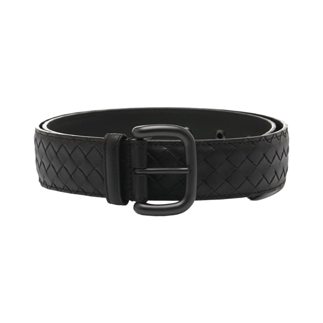 173784V47W02090 Bottega Veneta Adjustable Waist Belt Black