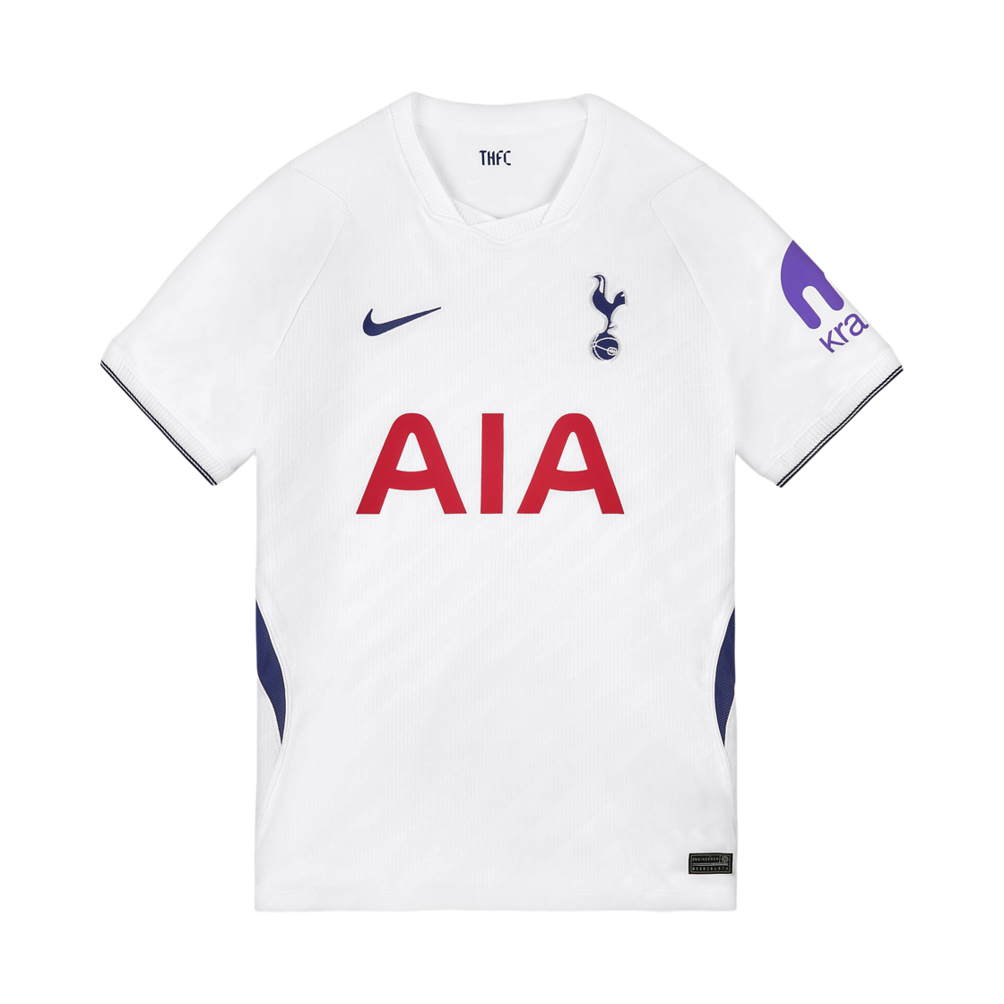 II1897-101 Nike Tottenham Hotspur 2026/27 Stadium Home Dri-Fit Football Replica Jersey White Binary Blue (Non Marking Ver.)