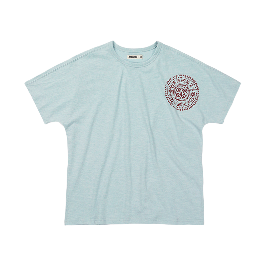 카락터 보테 하프 티셔츠 라군(Karactor Boteh Half T-shirts Lagoon) - 1