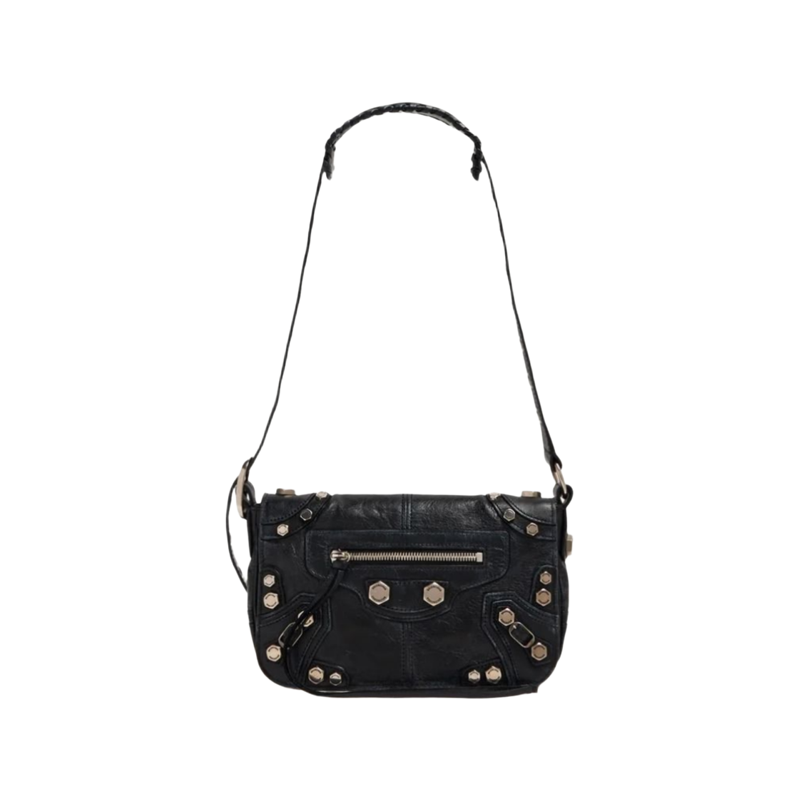 7190822AASP1000 Balenciaga Le Cagole Flap Bag Black
