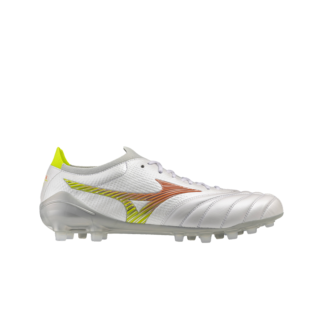 P1GA269154 Mizuno Neo V Beta Japan AG White Lava Orange