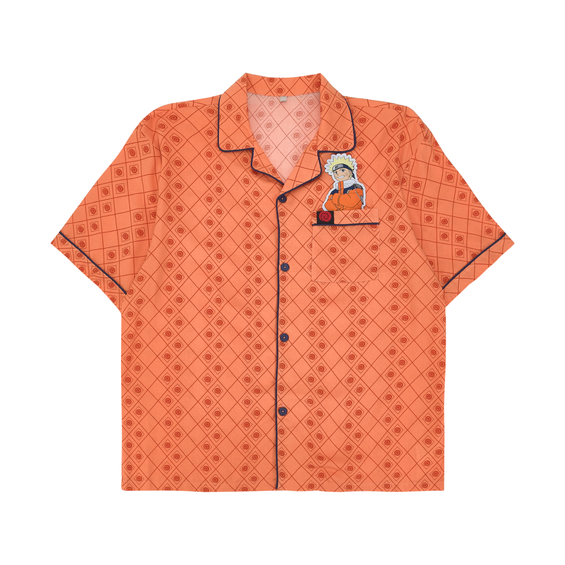 스파오 x 나루토 반팔 파자마 오렌지(Spao x Naruto Short Sleeve Pajamas Orange) - 2