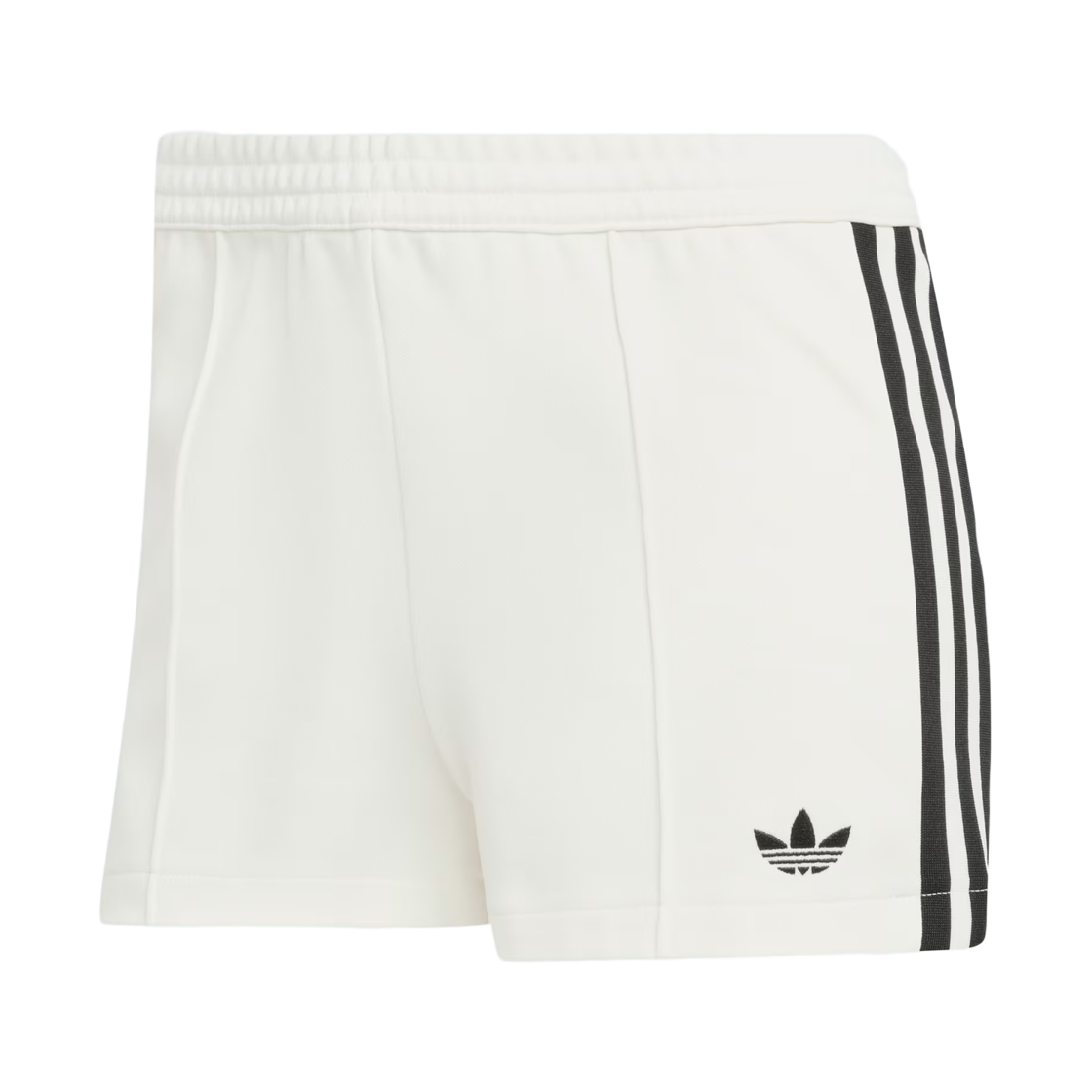 KD3759 (W) Adidas Classics Shorts Off White Black - KR Sizing
