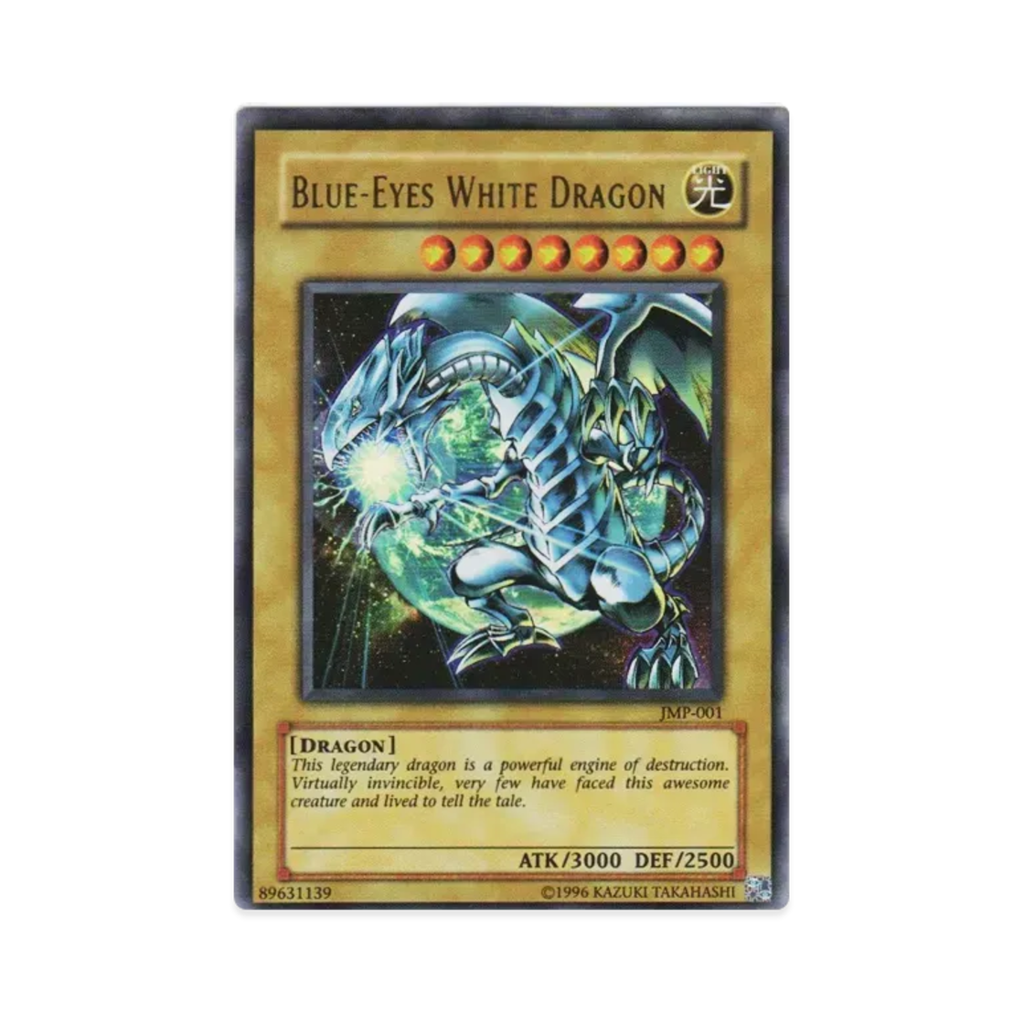 JMP-001 Yu-Gi-Oh OCG Blue-Eyes White Dragon UR Weekly Shonen Jump 2003 Issue 3 & 4 Promos (Japanese Ver.)