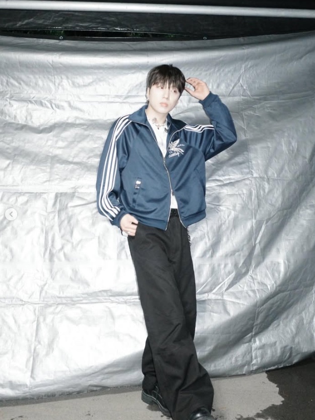 Nonnod Segment Pants Black, Nonnod Segment Pants Beige 착용 스타일 - 1