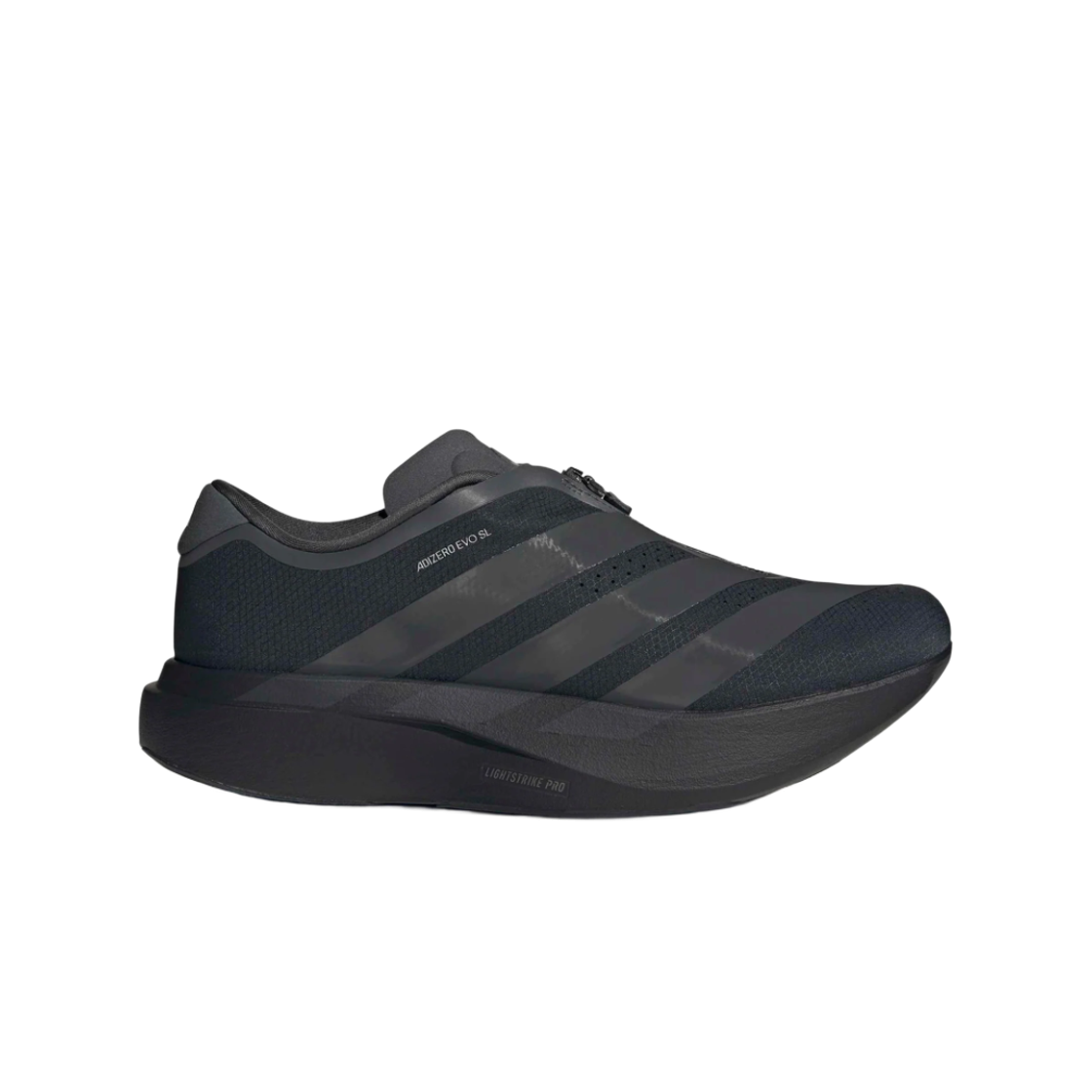 KH9620 Adidas Adizero EVO SL Zip Core Black Grey Six