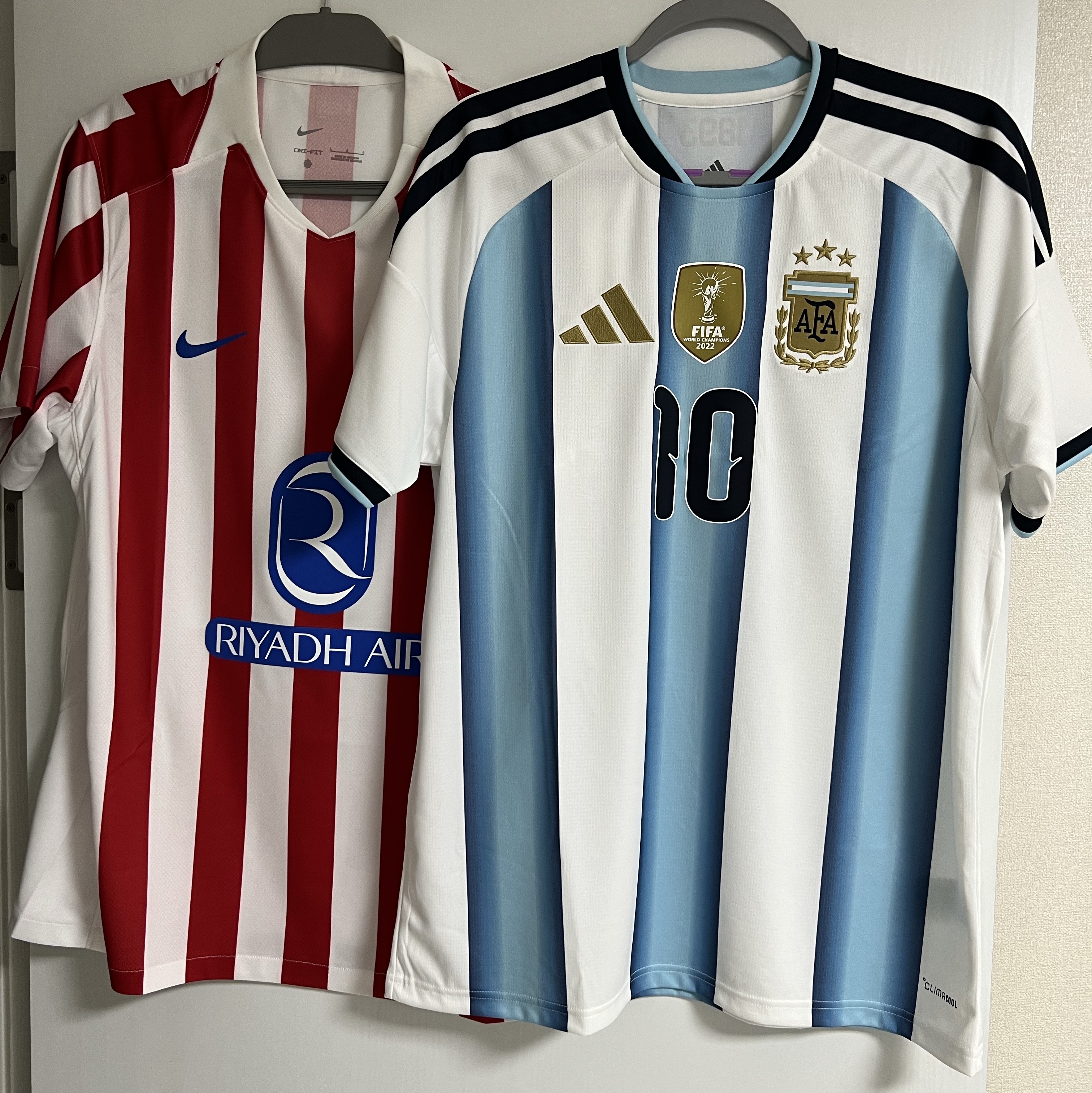 Adidas Argentina 2026 Home Jersey White Icey Blue - KR Sizing (Non Marking Ver.) 착용 스타일 - 3