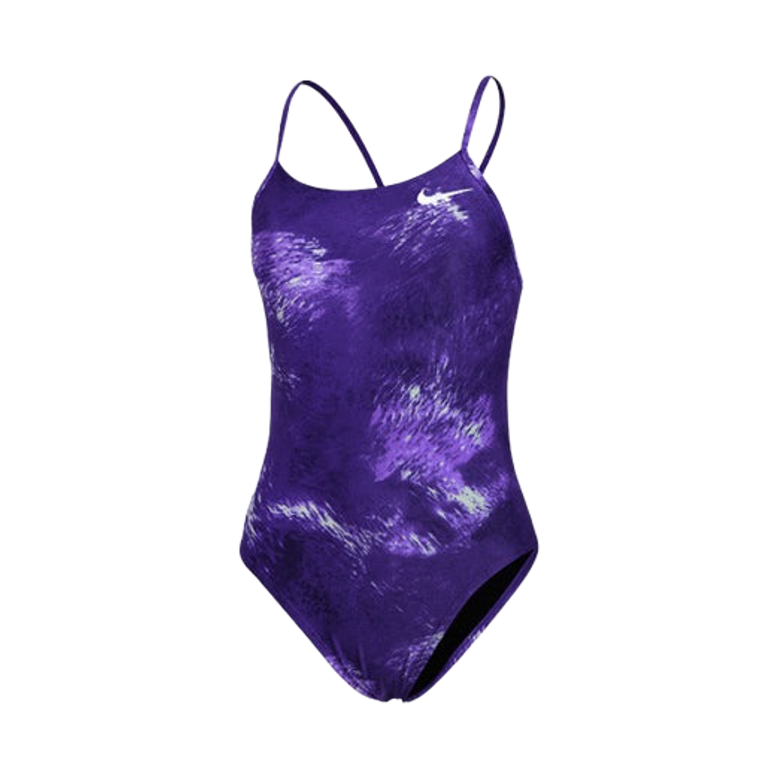 NESSG007-536 (W) Nike Swim Water Print Cut Out Court Purple