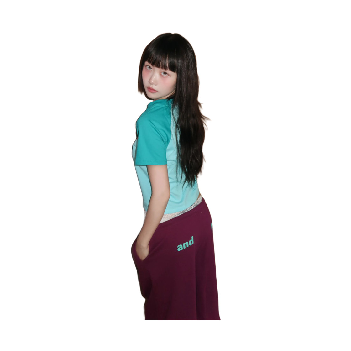 키코지 앤드 터프 미디 스웻 팬츠 퍼플(kikozy And Tough Midi Sweat Pants_Purple) - 6