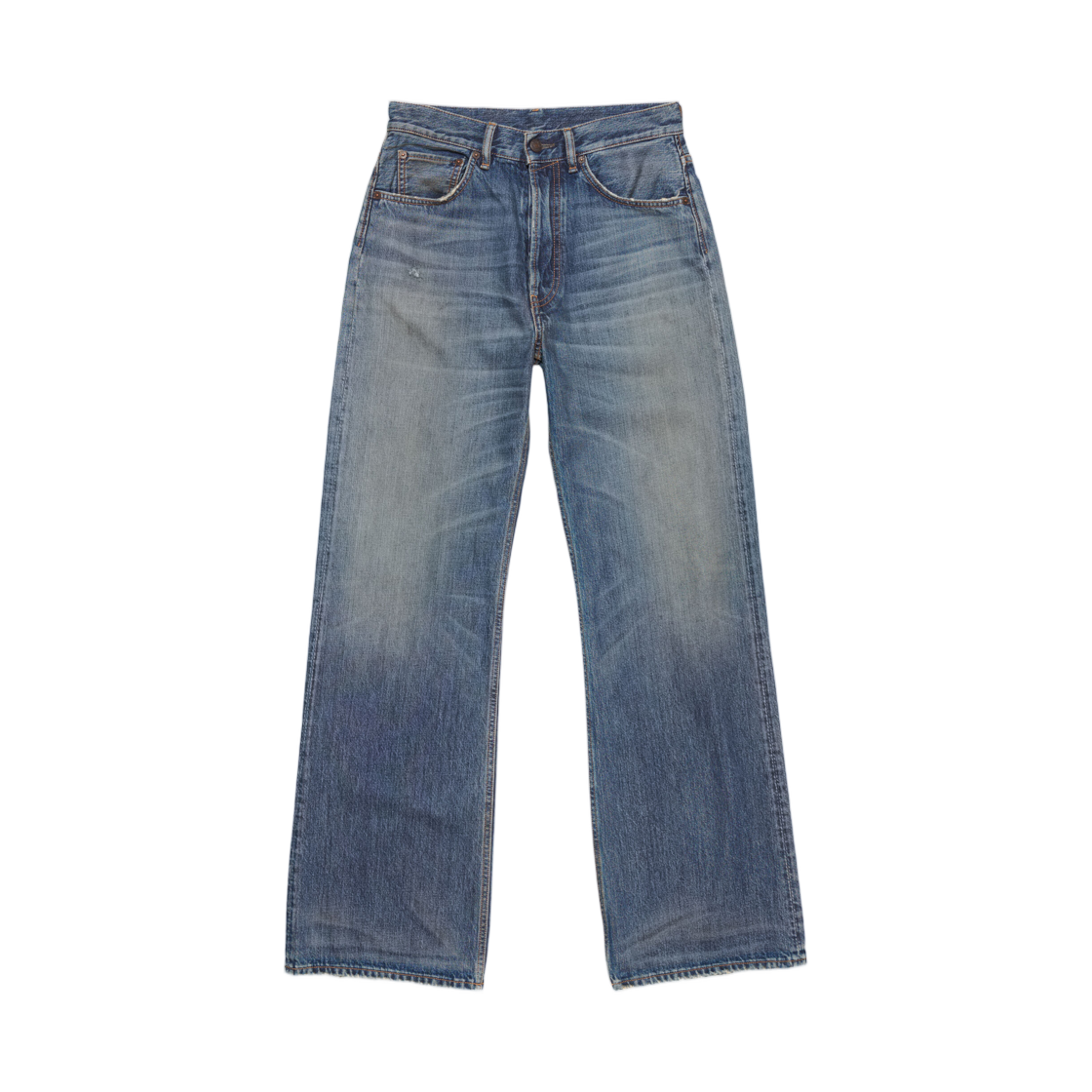 아크네 스튜디오 레귤러 핏 진 2021M 미드 블루(Acne Studios Regular Fit Jeans 2021M Mid Blue) - 1