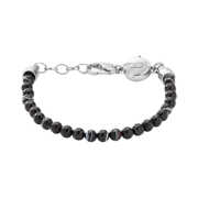 Diesel Dx0848 Steel Chinese Jasper Beads Bracelet