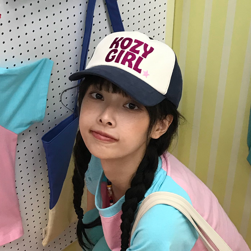 키코지 코지 걸 캡 네이비(Kikozy Kozy Girl Cap_Navy) - 4
