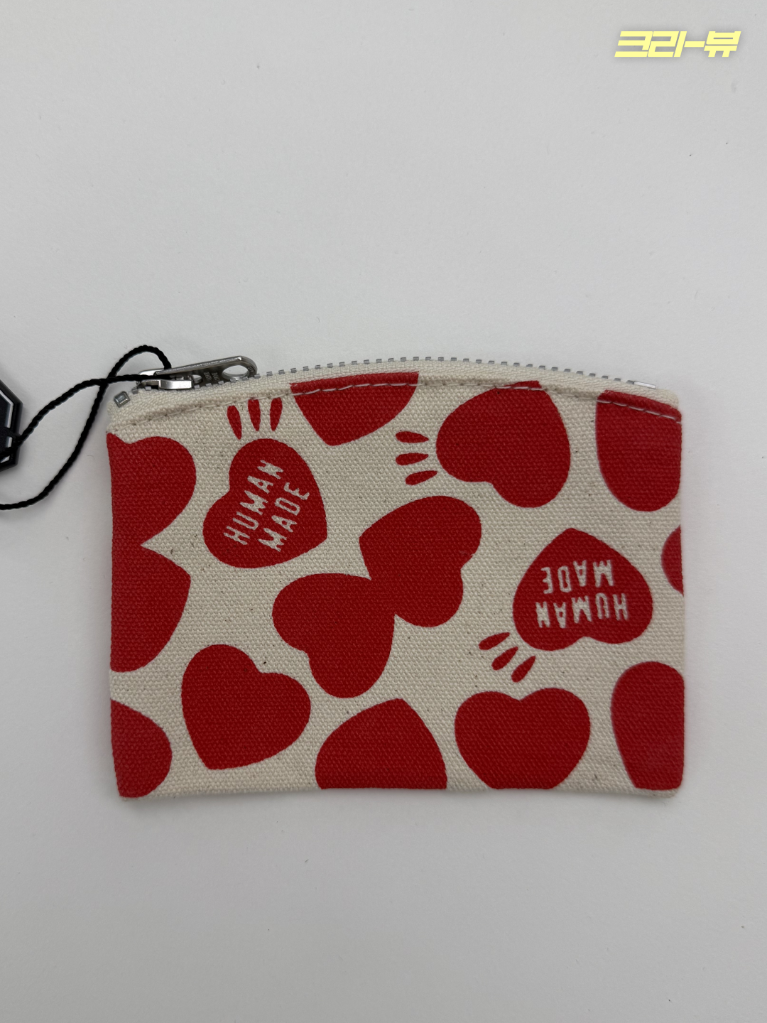 Human Made Card Case Red 착용 스타일 - 2