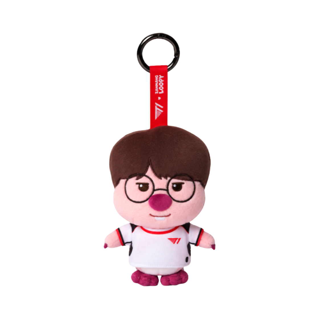 티원 x 잔망 루피 플러시 키체인 도란(T1 x Zanmang Loopy Plush Keychain Doran)