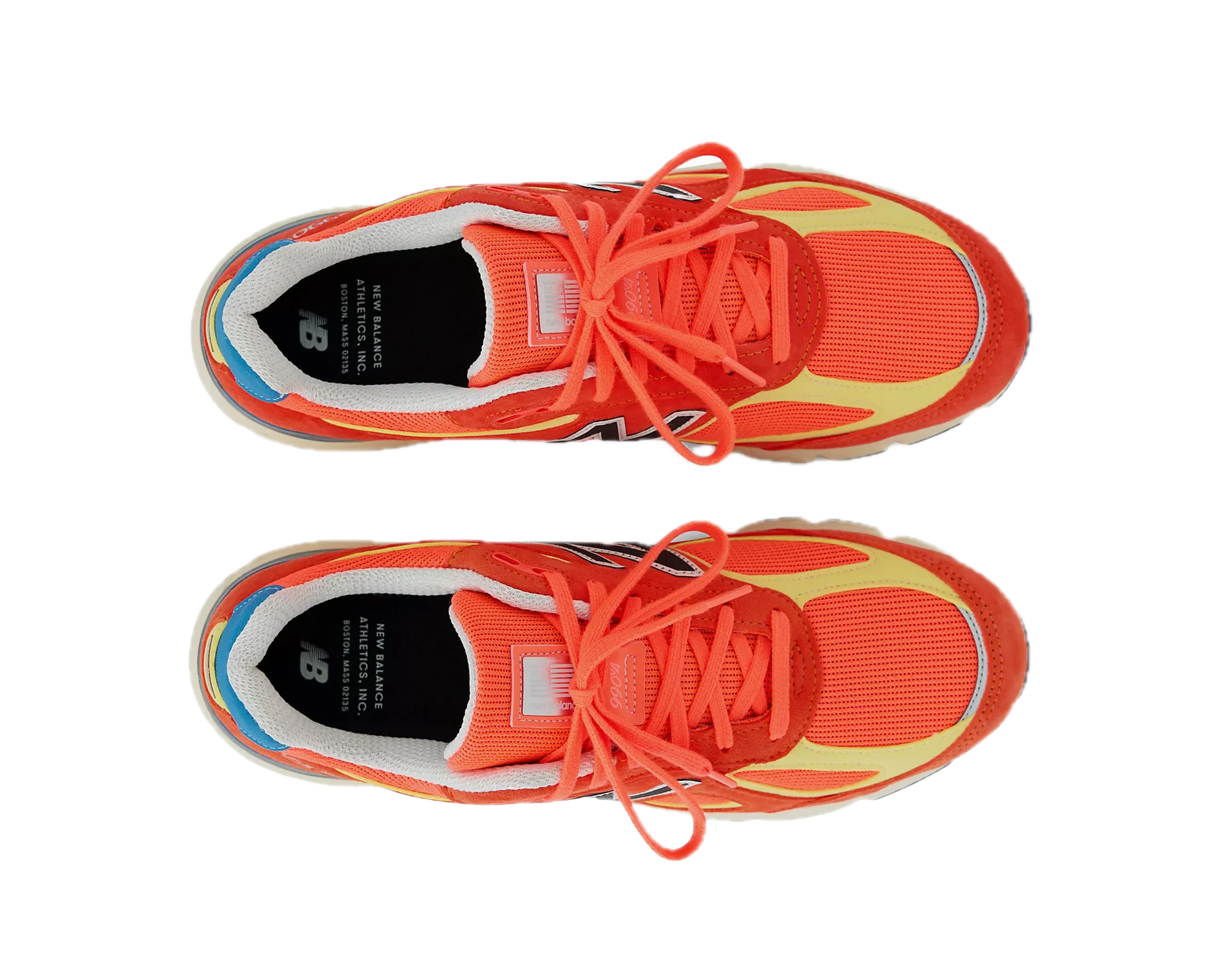 뉴발란스 990v4 메이드 인 USA 얼젠트 레드 메이즈(New Balance 990v4 Made in USA Urgent Red Maize) - 2