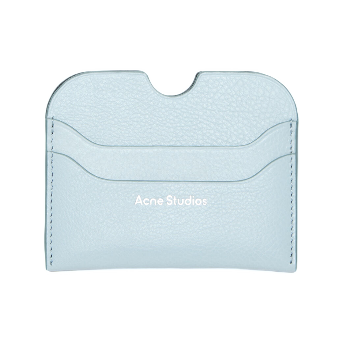 아크네 스튜디오 레더 카드 홀더 월렛 더스티 블루(Acne Studios Leather Card Holder Wallet Dusty Blue) - 1
