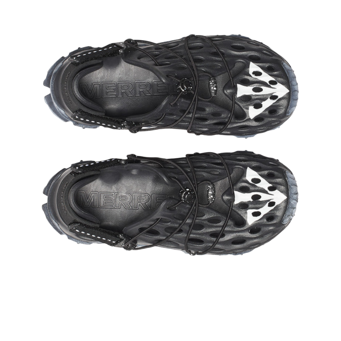 (W) 머렐 x 이스트로그 하이드로 목 AT 케이지 블랙 화이트((W) Merrell x Eastlogue Hydro Moc AT Cage Black White) - 2