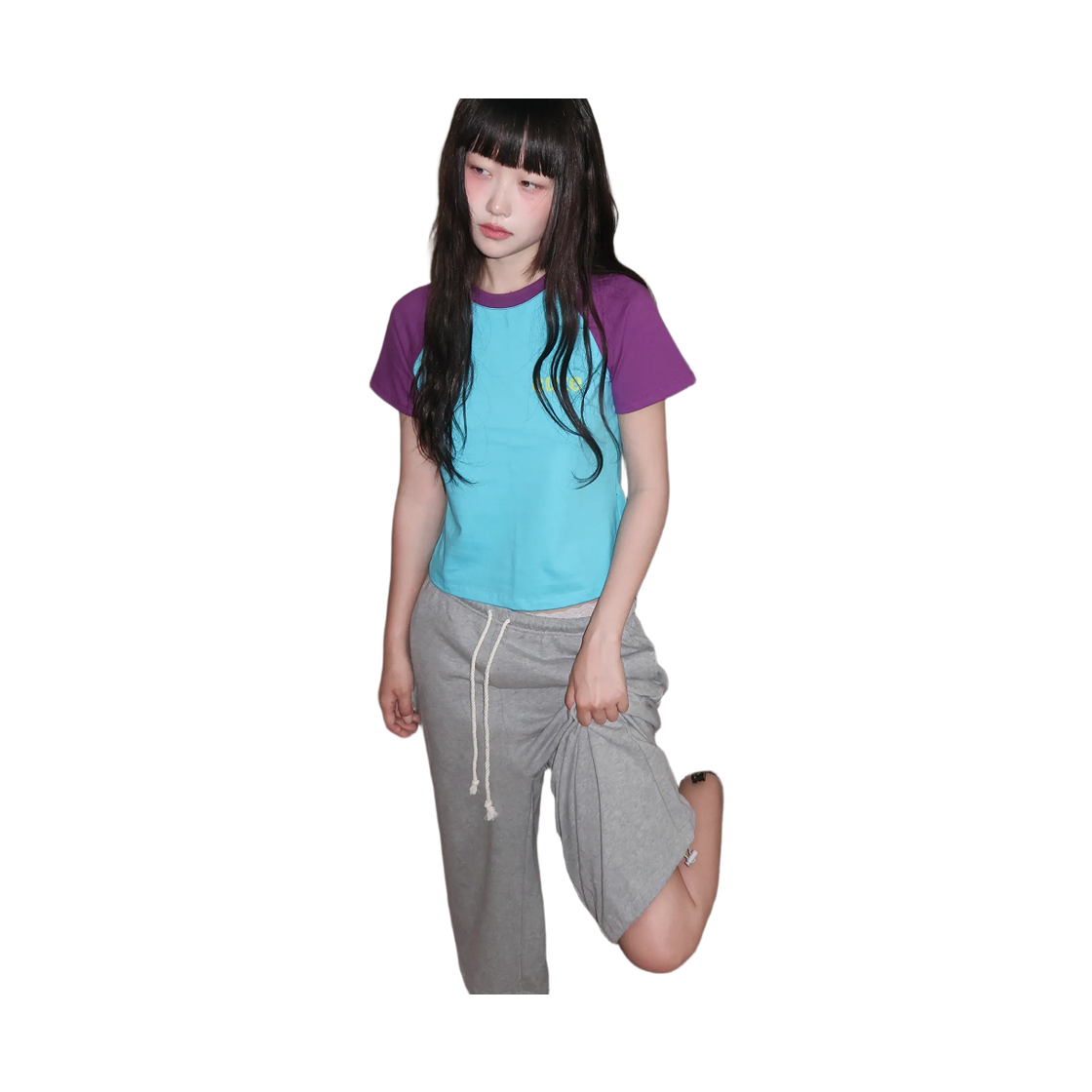키코지 앤드 터프 미디 스웻 팬츠 그레이(Kikozy And Tough Midi Sweat Pants_Grey) - 4