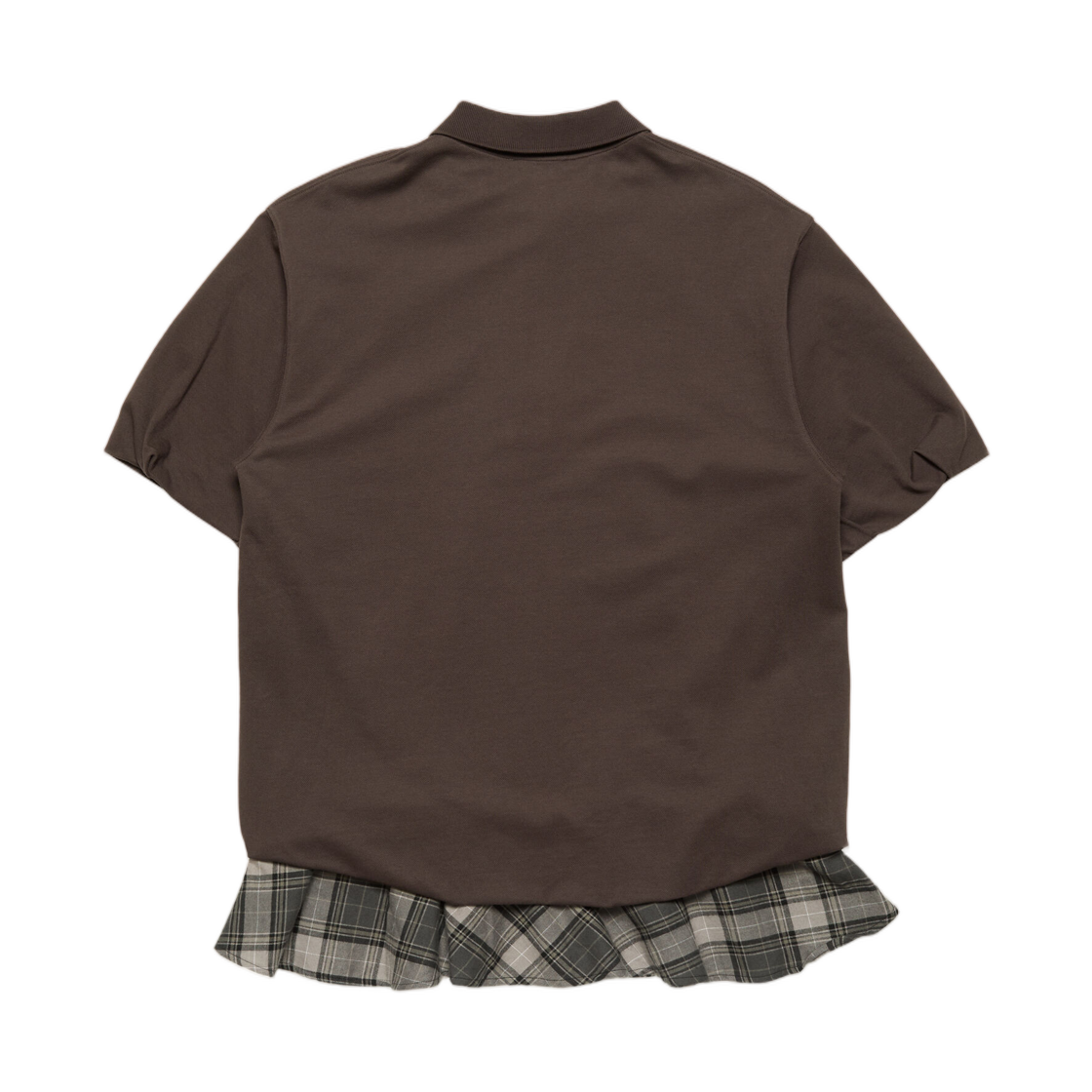 (W) 아크네 스튜디오 레이어드 티셔츠 드레스 다크 브라운((W) Acne Studios Layered T-Shirt Dress Dark Brown) - 2